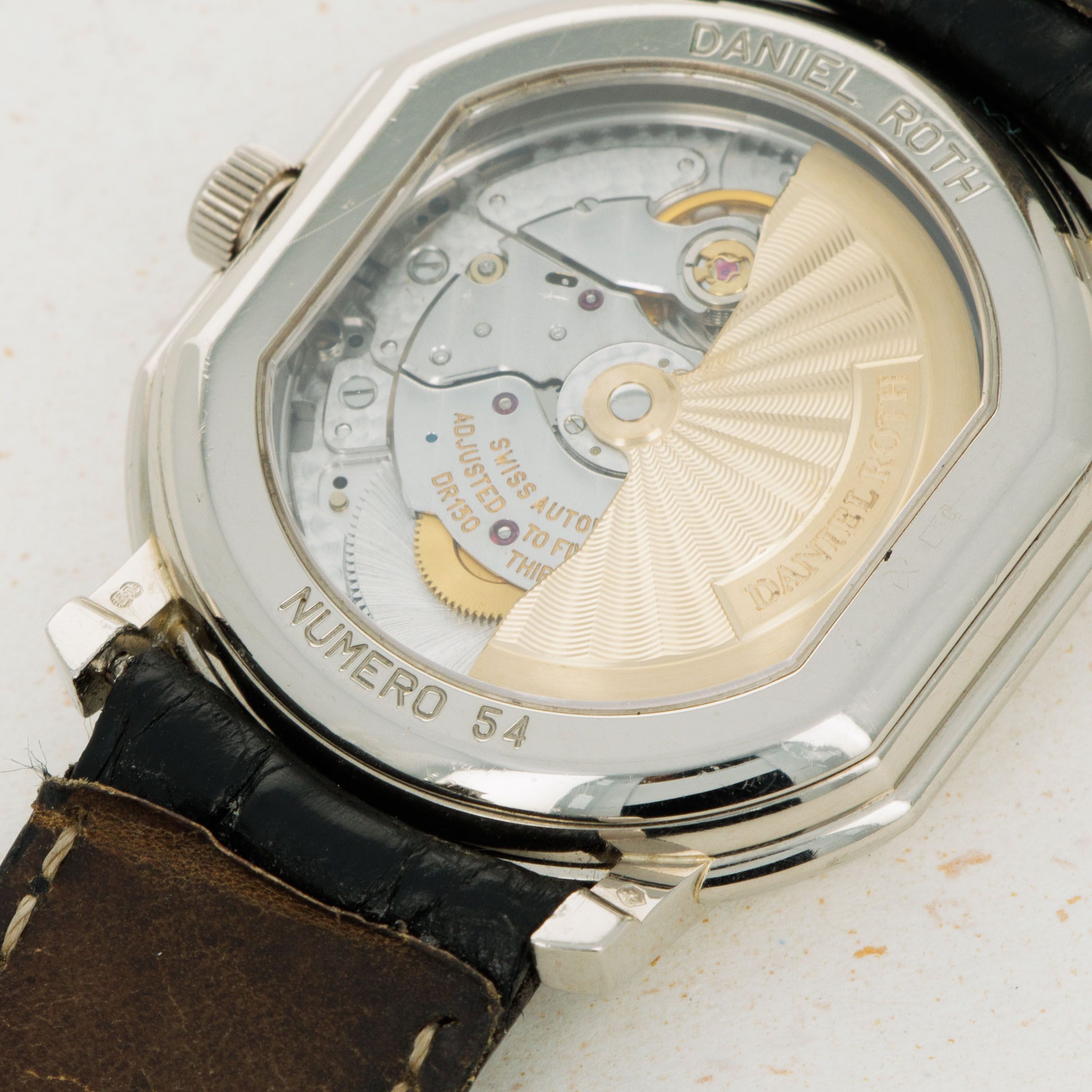 Daniel Roth 18k White Gold Datomax | Auctions | Loupe This