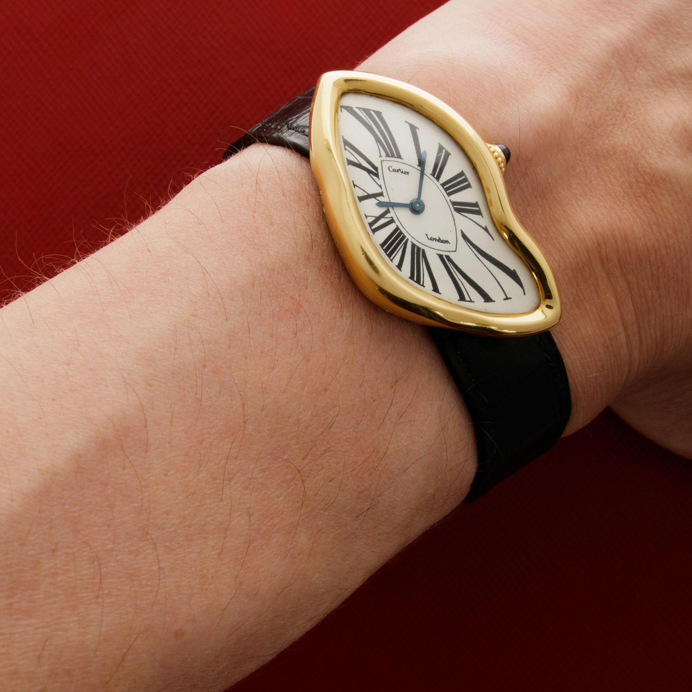 Cartier distorted watch sale