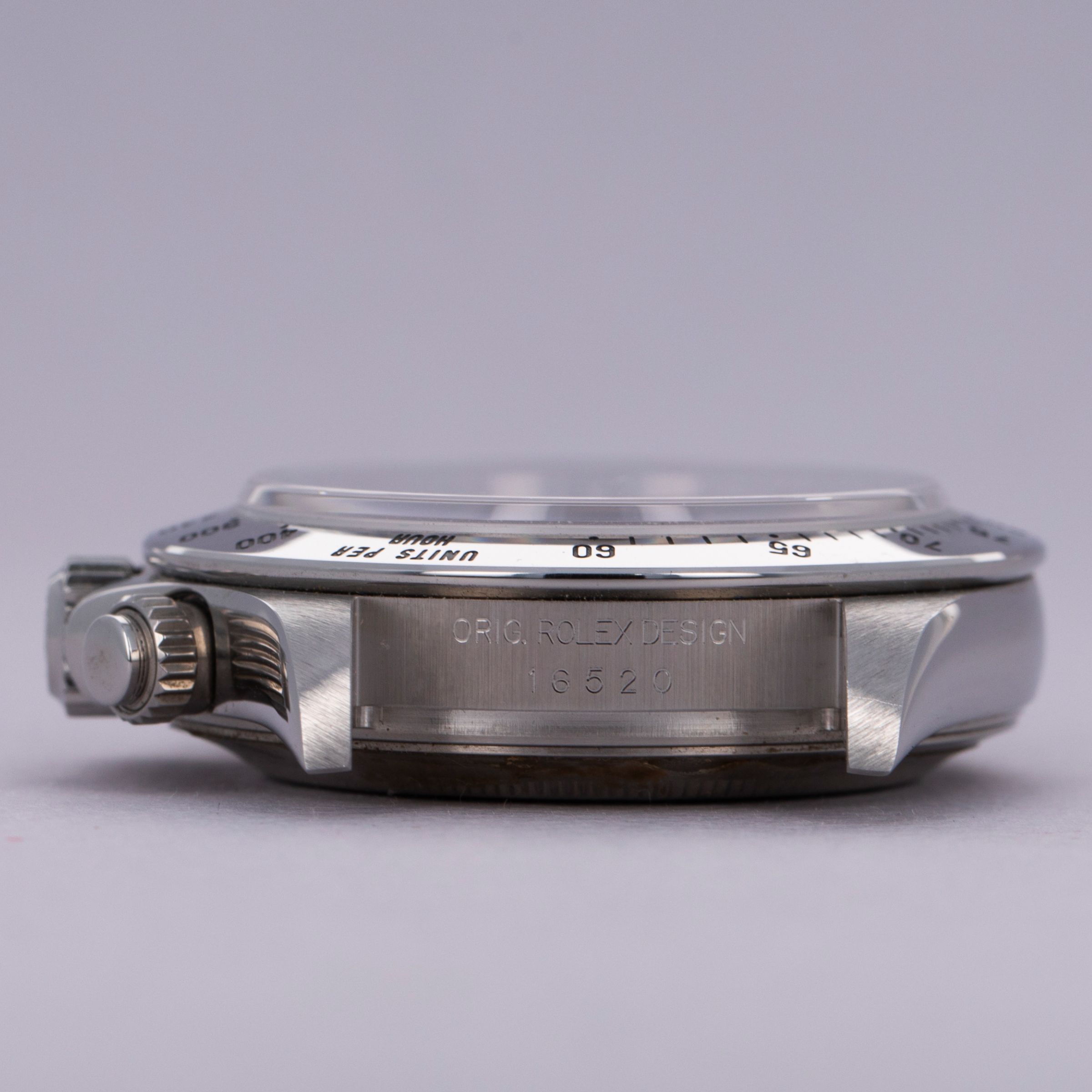 Rolex Cosmograph Daytona 16520 White Dial A Serial Box and Papers