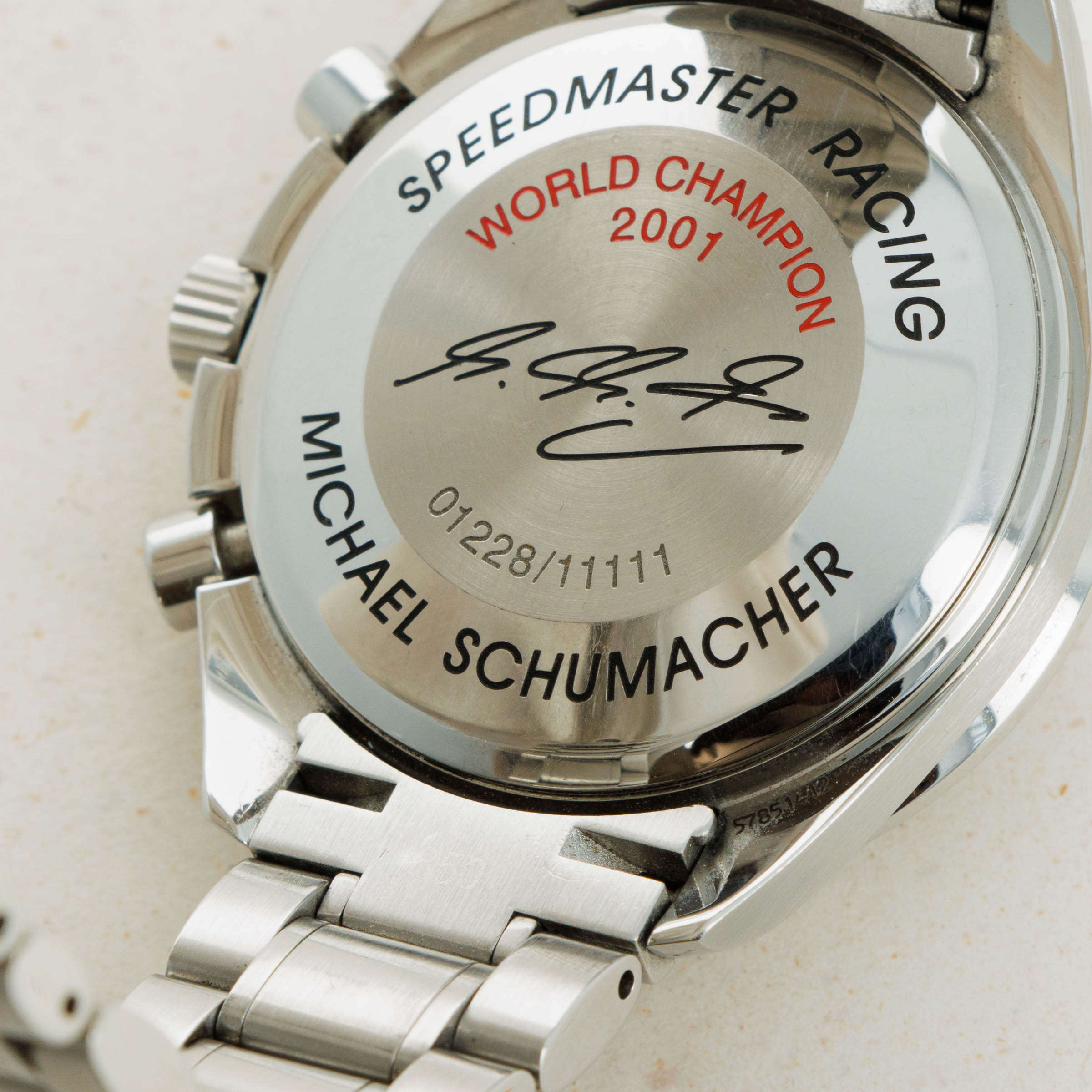 Omega Speedmaster Michael Schumacher 3519.50.00 Stainless Steel