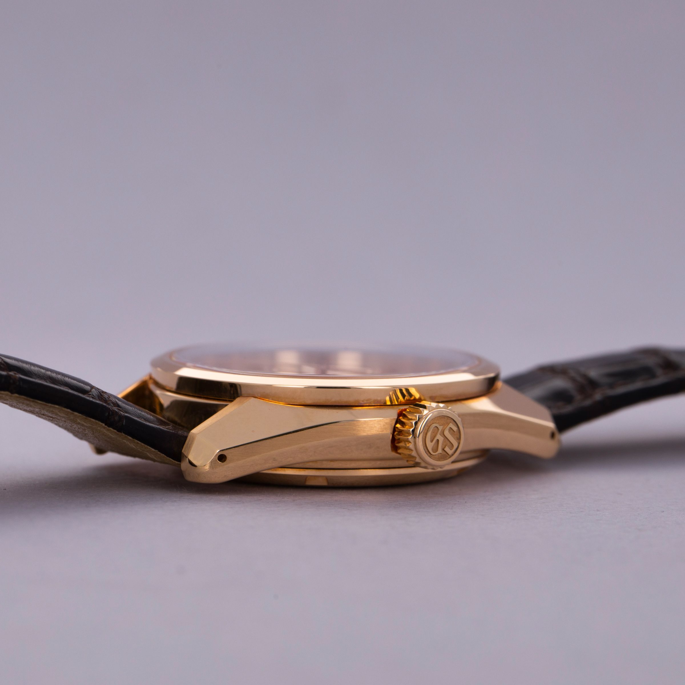 Grand Seiko Heritage 44GS SBGA384 Kira-Zuri Dial 18k RG Limited