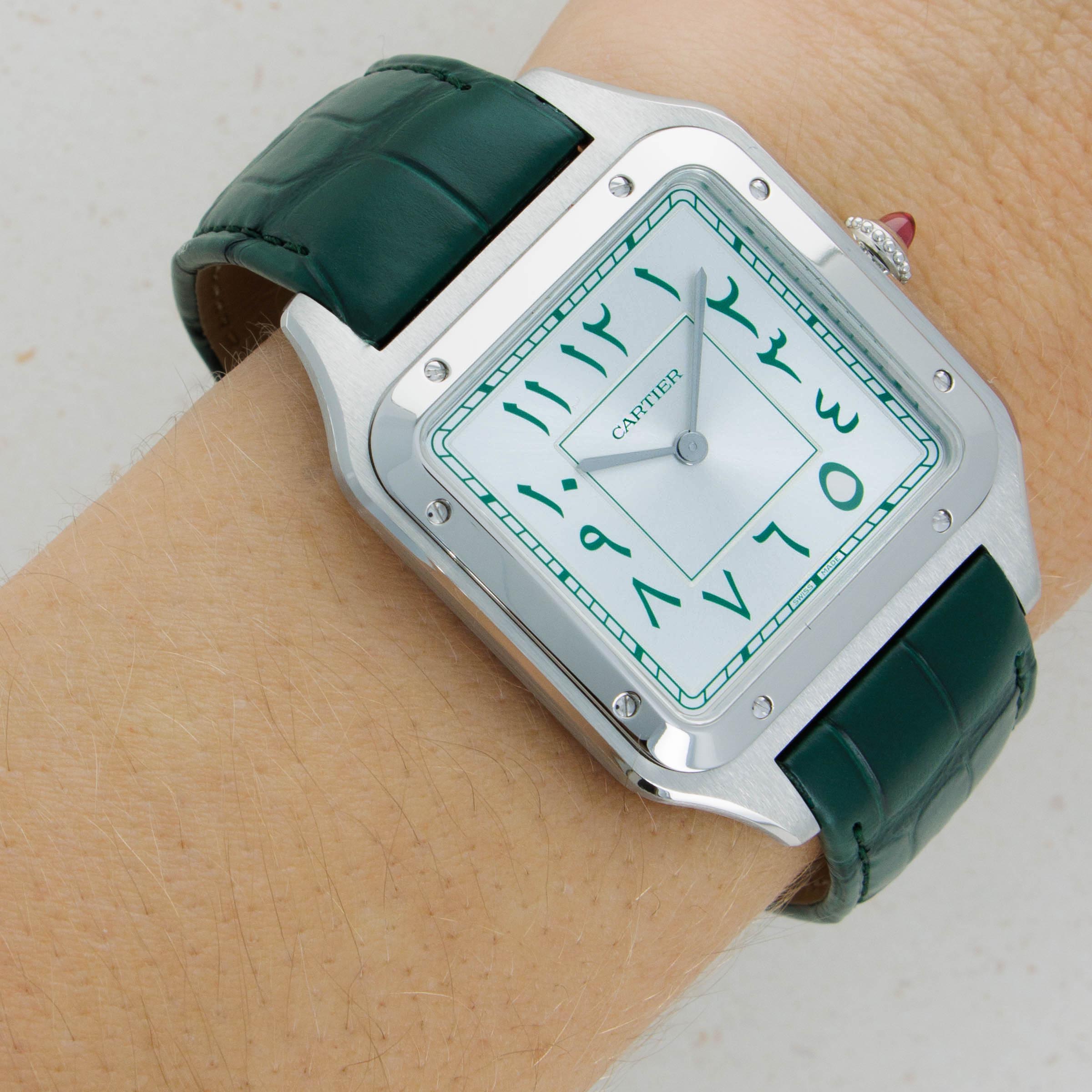 Cartier Santos Dumont XL Platinum Middle East Limited Edition