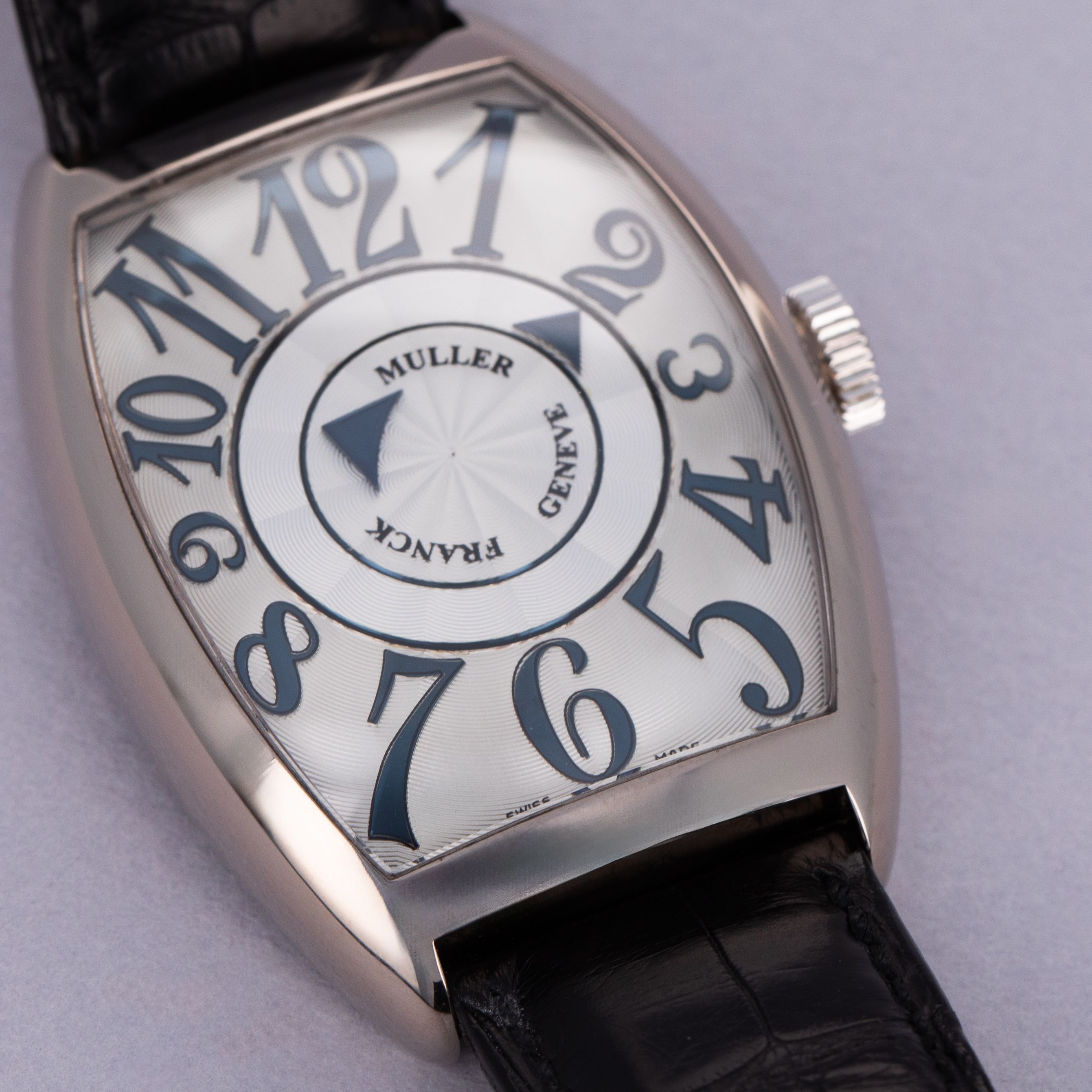 Franck Muller Cintree Curvex Double Mystery 6850 DM 18k WG