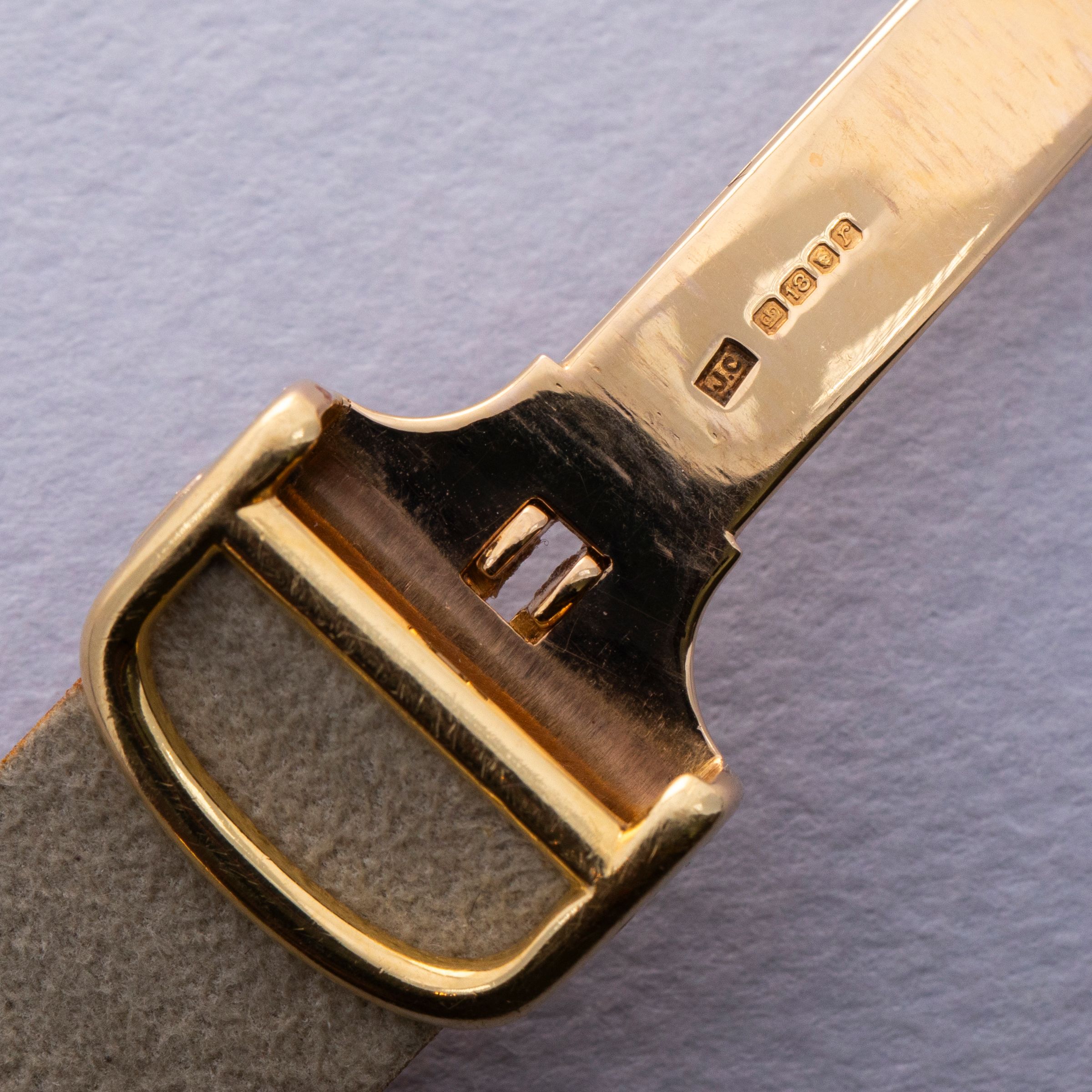 Cartier London Baignoire Large Size with Box 1972 18k YG