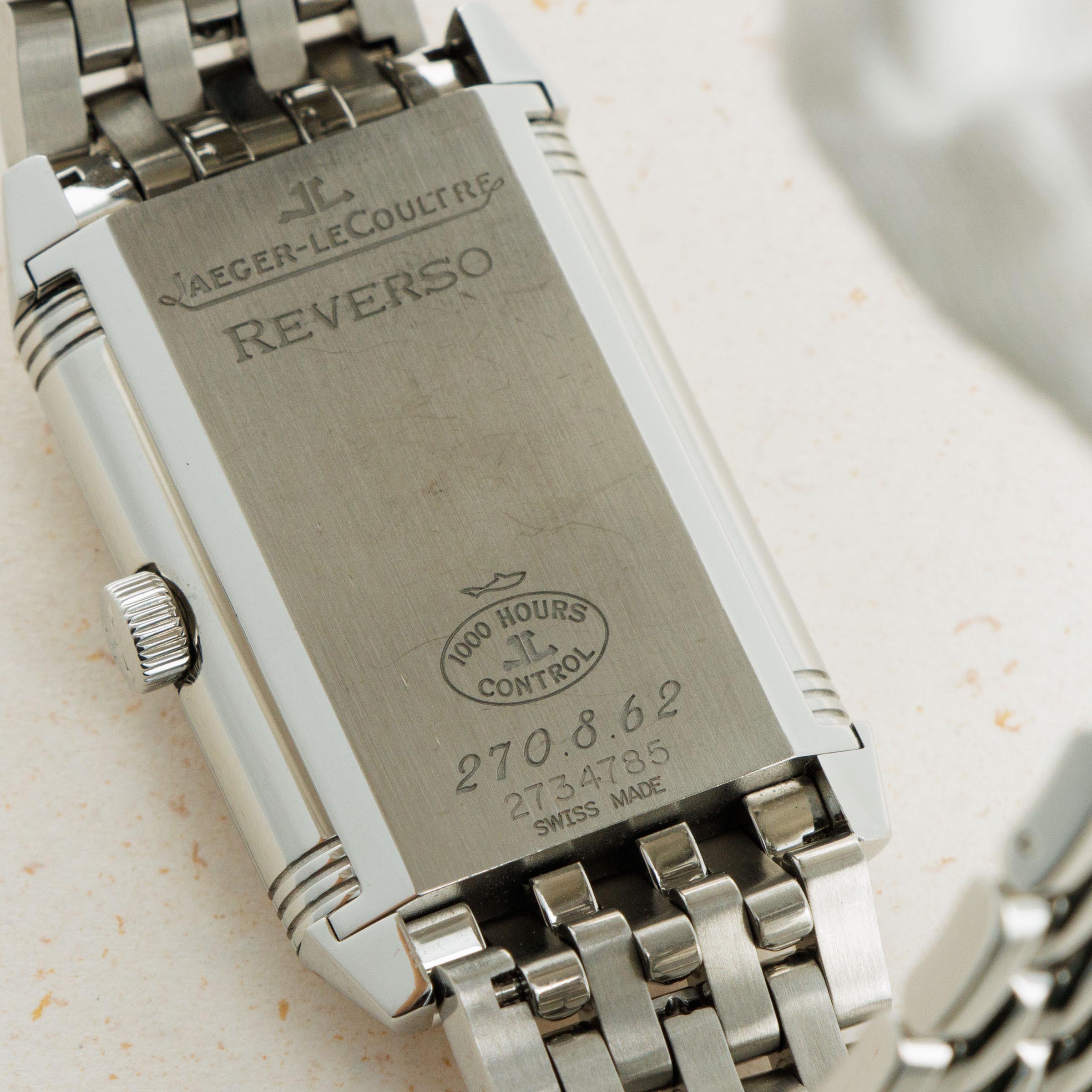 Jaeger LeCoultre Reverso Grande Taille 270.8.62 | Auctions | Loupe