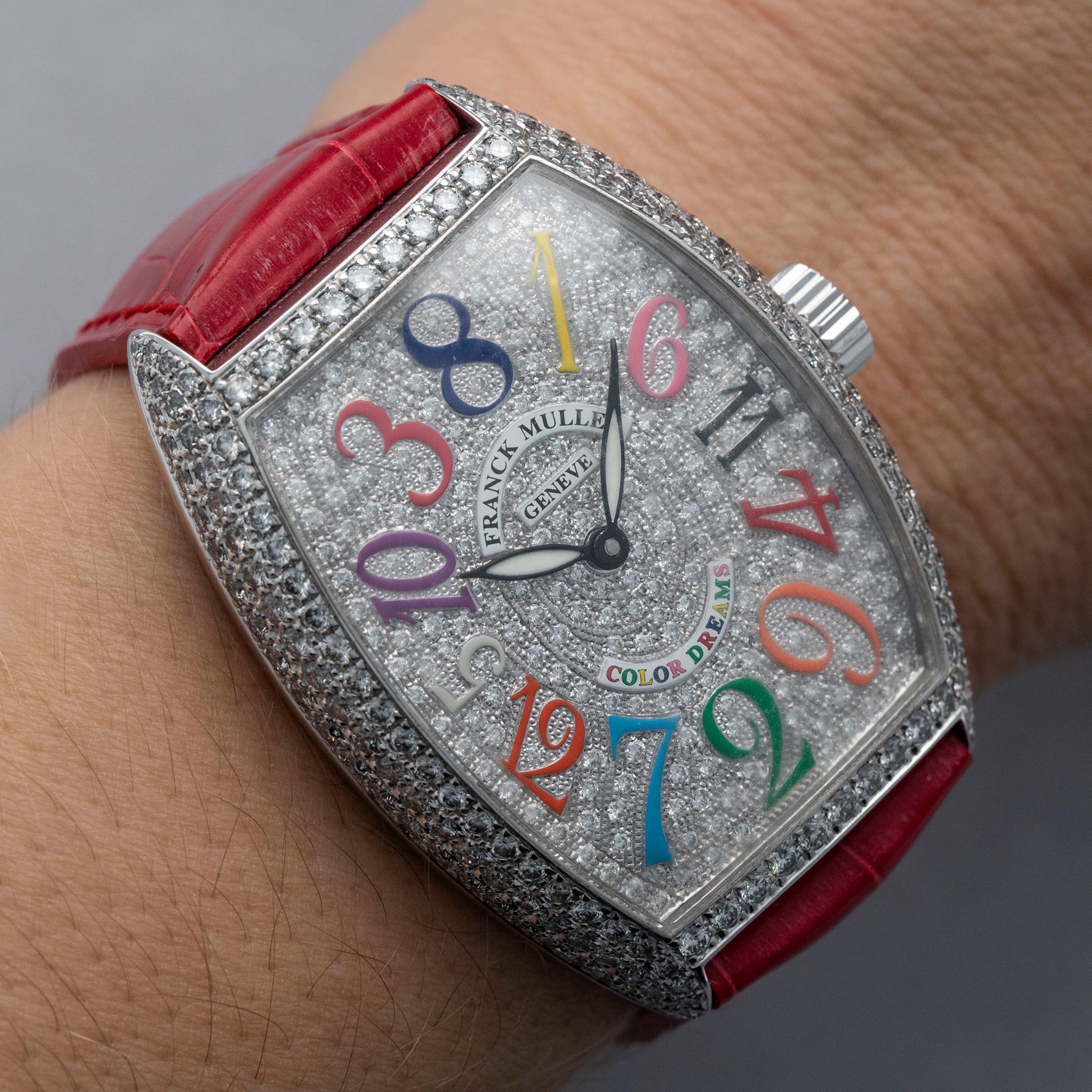 Franck Muller Cintree Curvex Crazy Hours Color Dreams 7851 CH COL