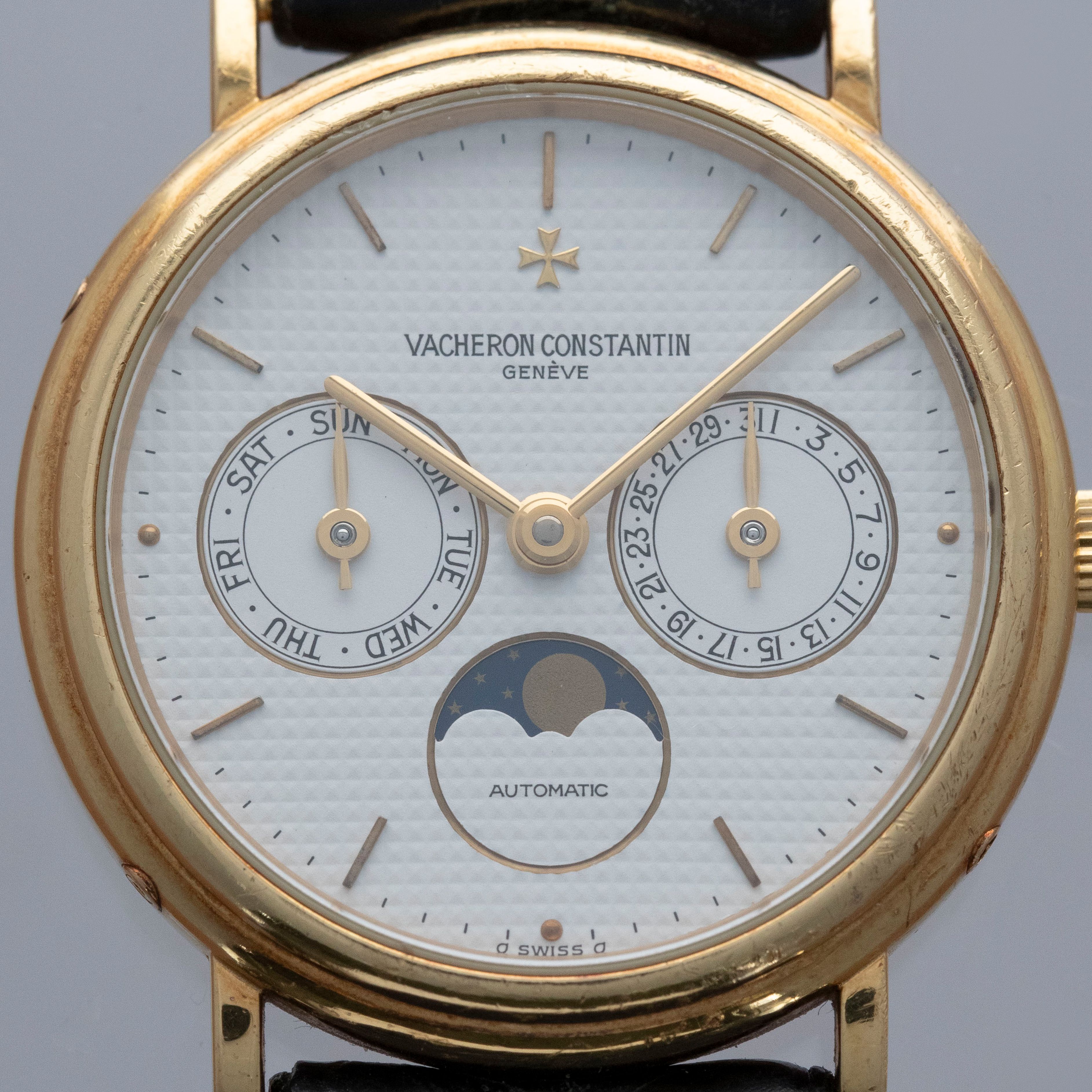 専用！！！！！Vacheron Constantin Vacheron Constantin Patrimony 47009 Day-Date Moonphase 18k YG