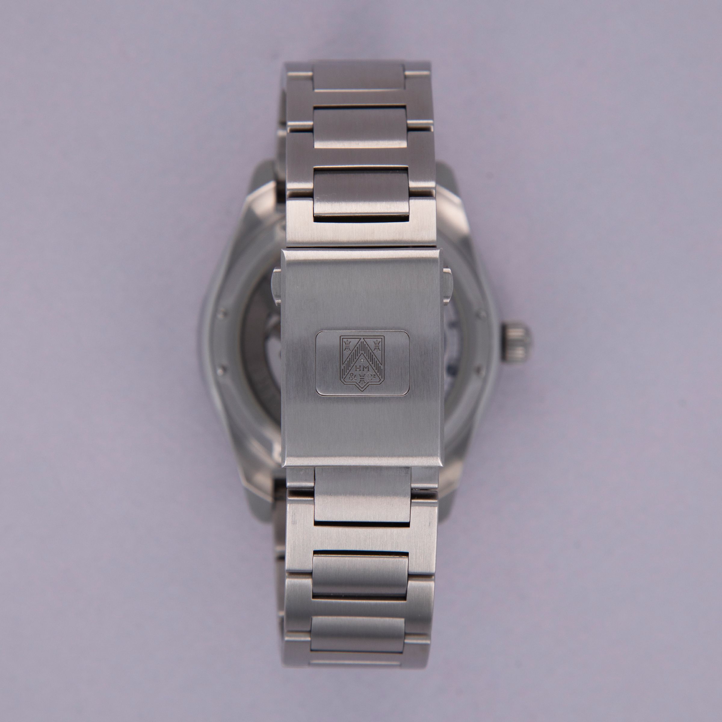 H. MOSER & CIE. PIONEER CENTER SECONDS DIVER 3200-1204 BLUE DIAL