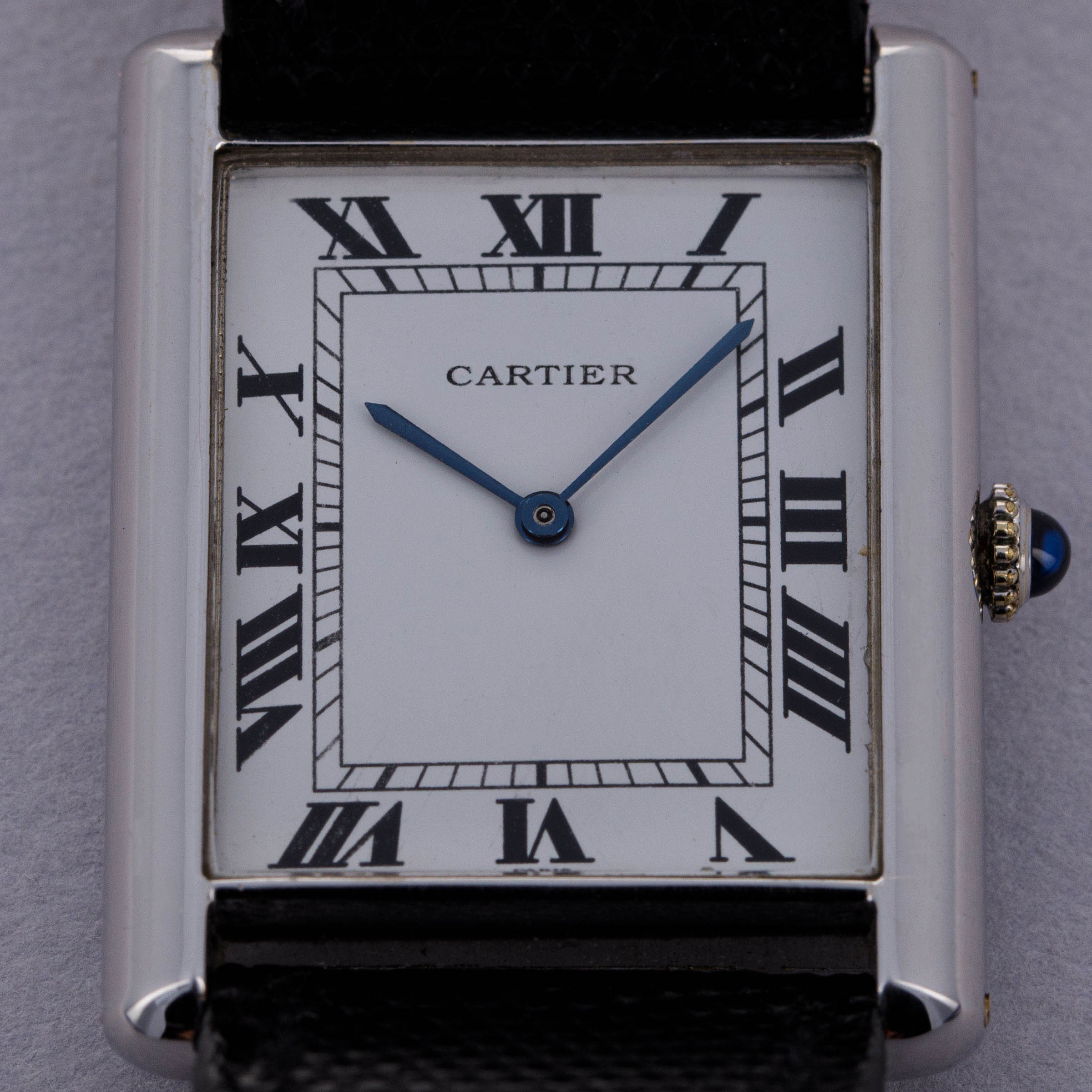 Cartier Jumbo Tank LC 17002 Automatic 18k WG | Auctions | Loupe This