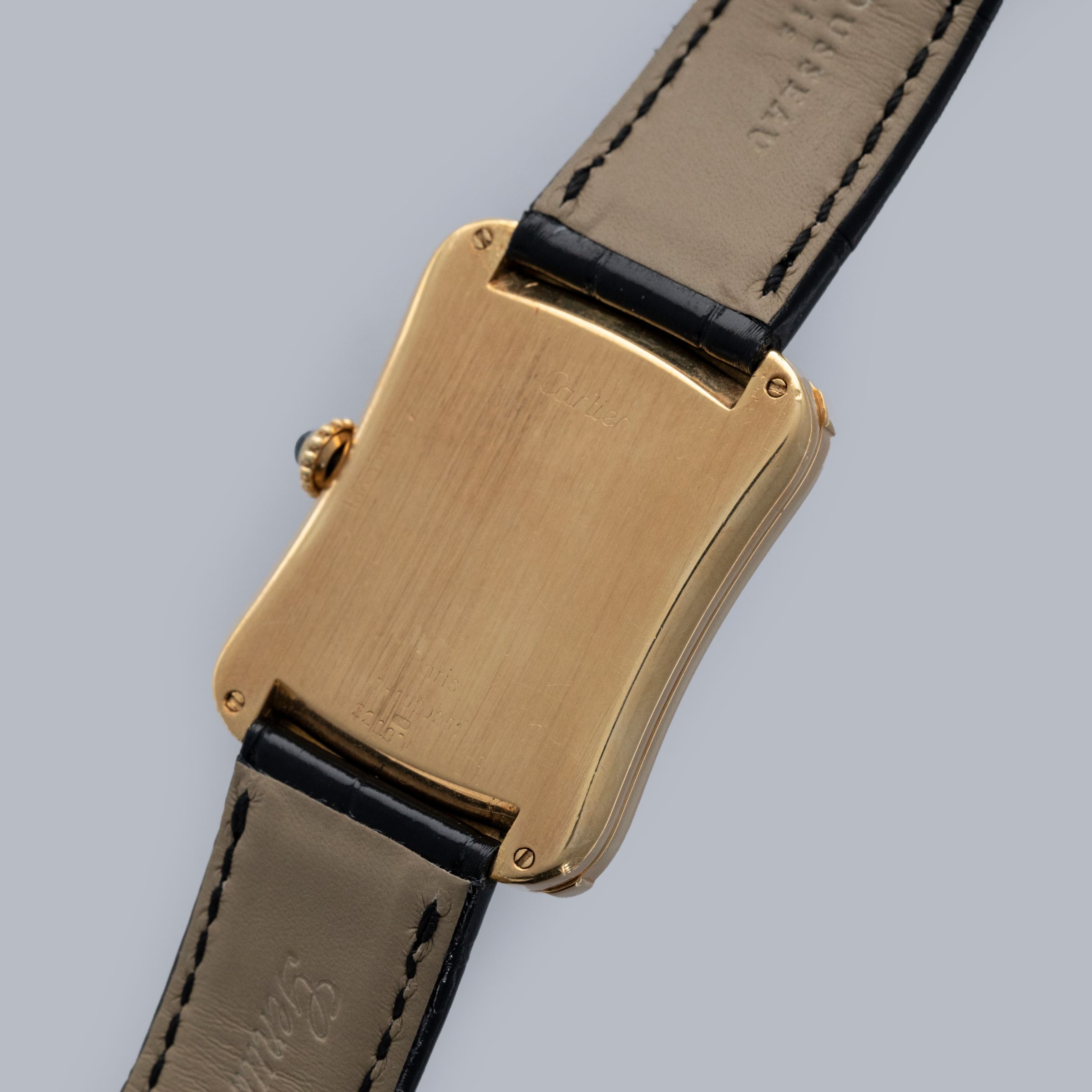 Cartier Bamboo Coussin 78102 18k YG Retailed by Cartier NY