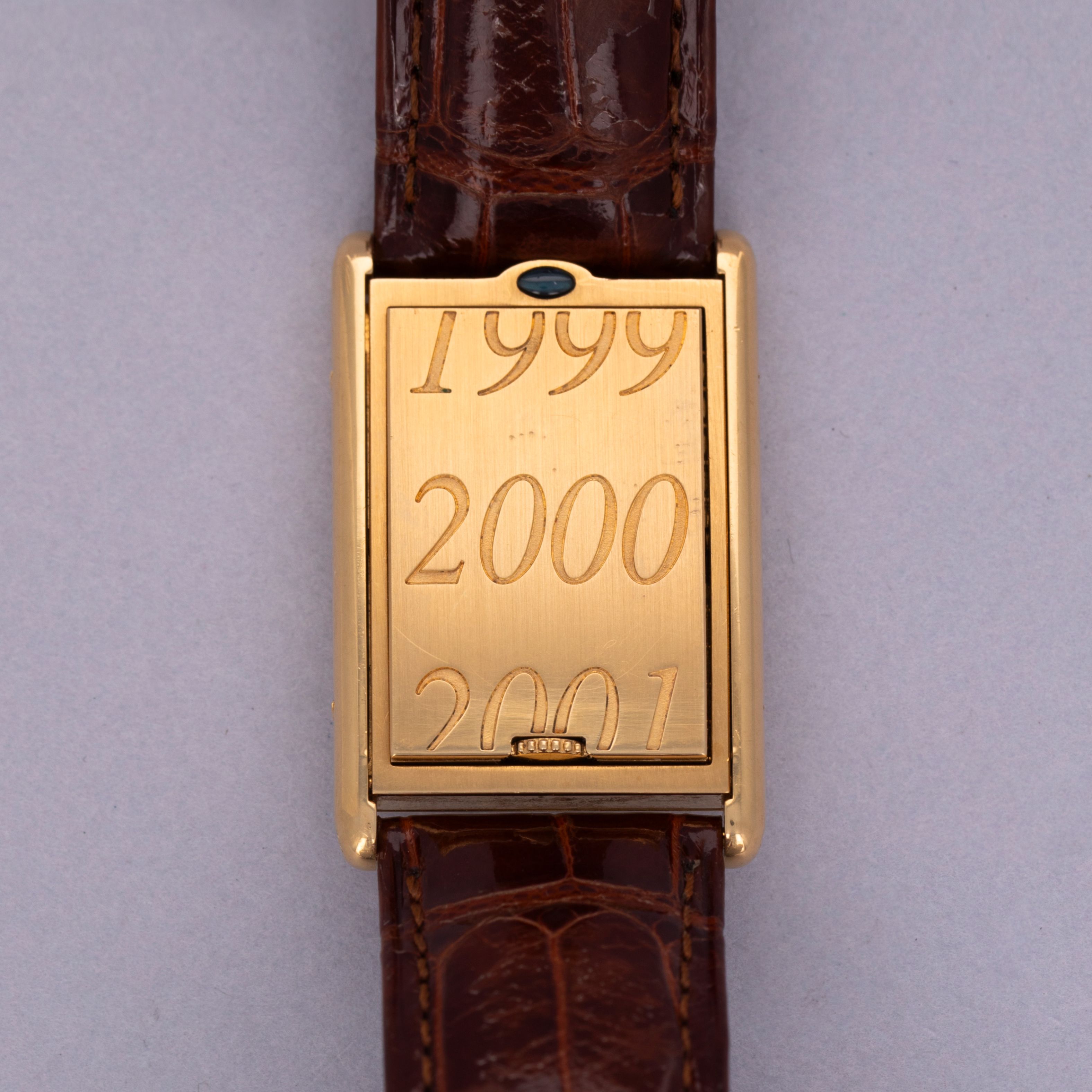 Cartier CPCP Tank Basculante 2391 Millenium Limited Edition 18k YG