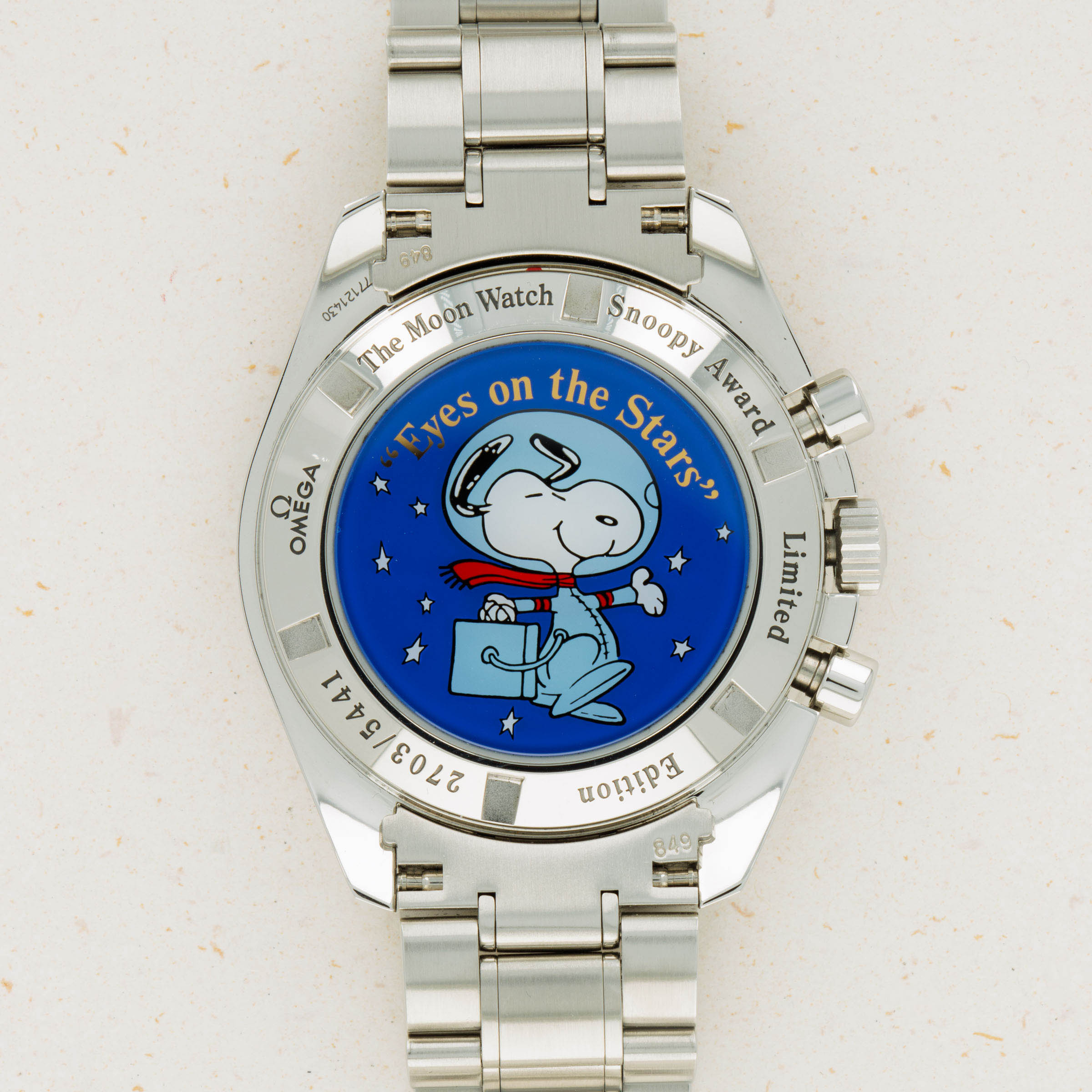 Omega Speedmaster Professional 3578.51.00 Snoopy Eyes on the Stars Auctions Loupe This