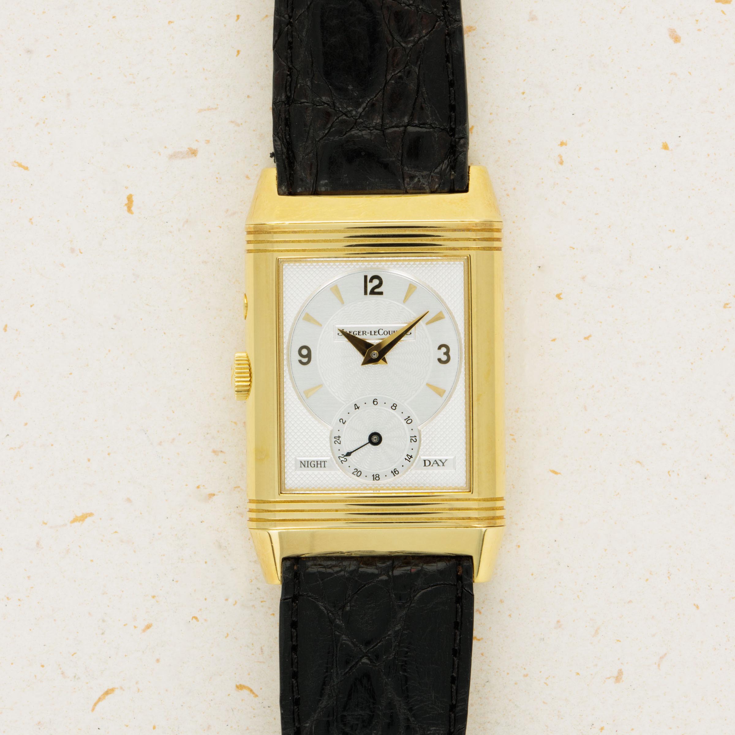 Jaeger LeCoultre Reverso Duoface Day and Night 270.1.54 18k YG