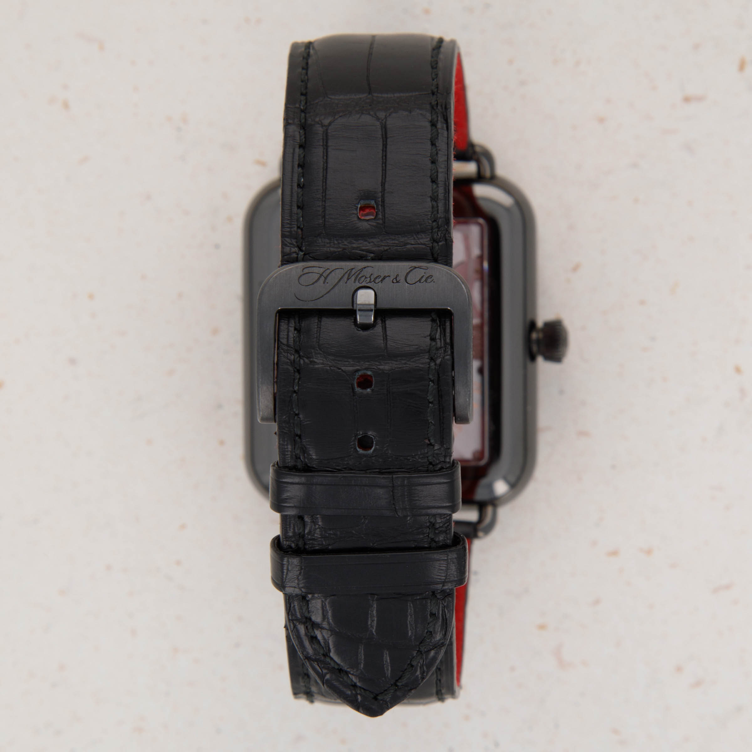 H. Moser & Cie. Swiss Alp Vantablack Steel | Auctions | Loupe This