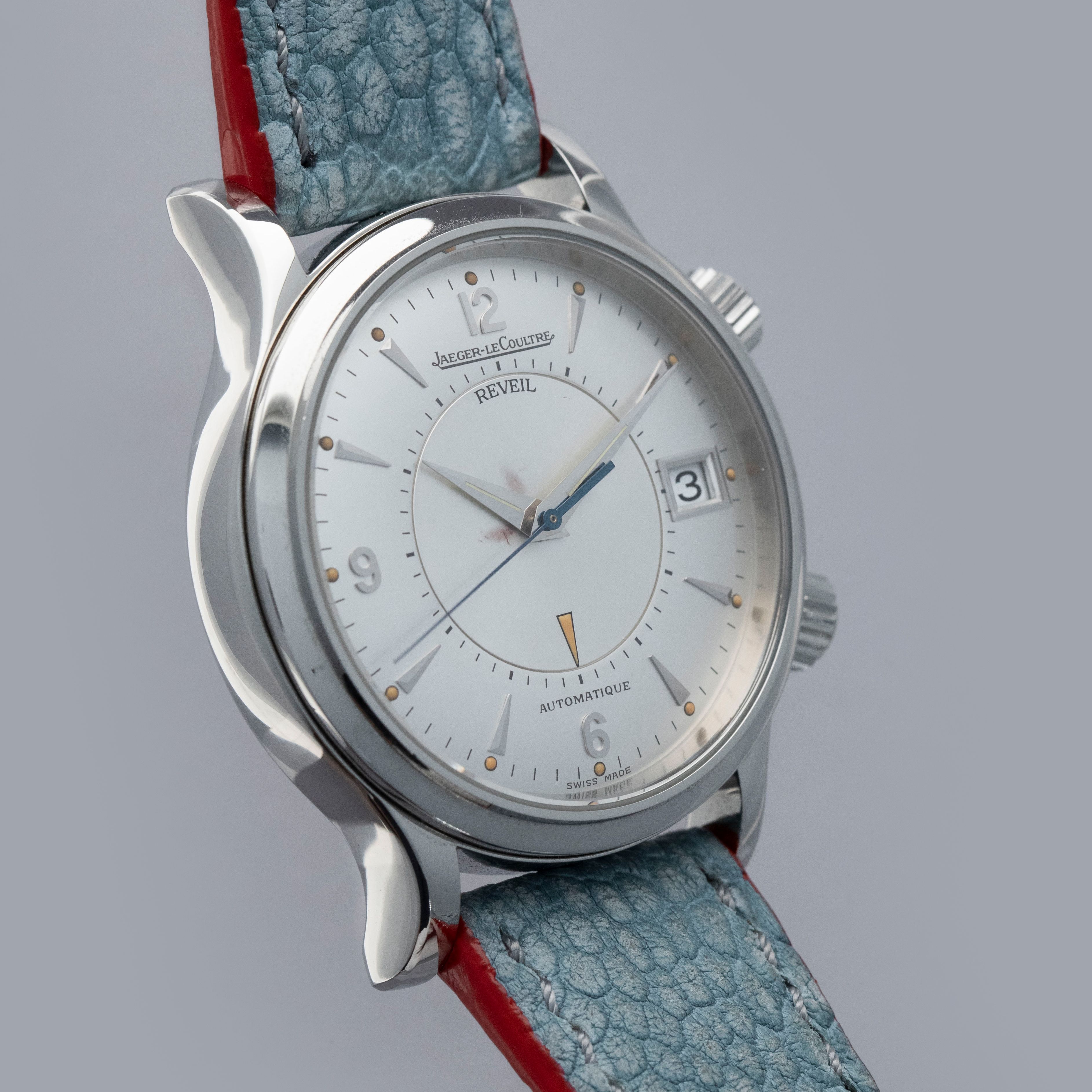 Jaeger-LeCoultre Master Memovox Alarm Q1418430 Silver Dial Steel