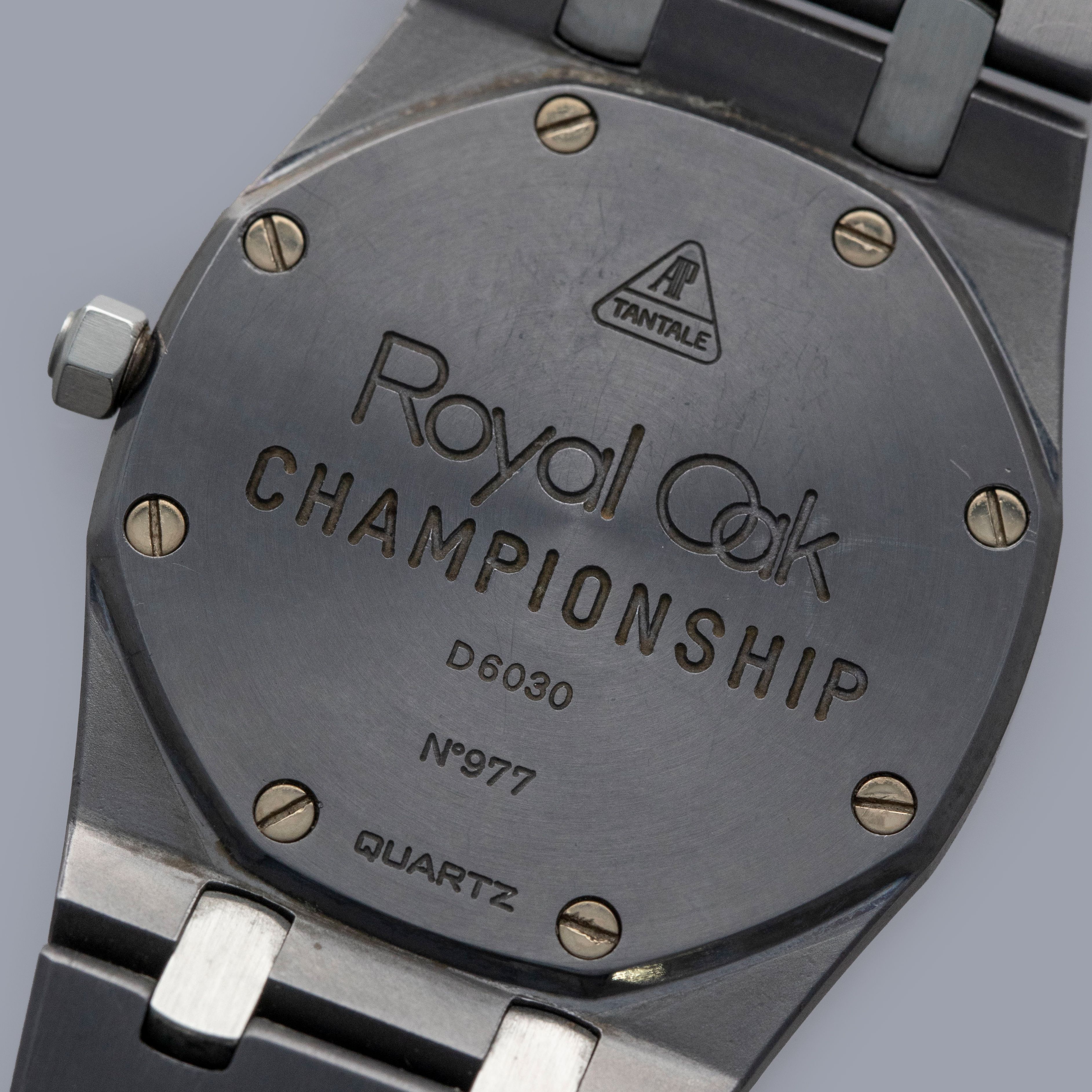 AUDEMARS PIGUET ROYAL OAK 56175TT NICK FALDO CHAMPIONSHIP QUARTZ