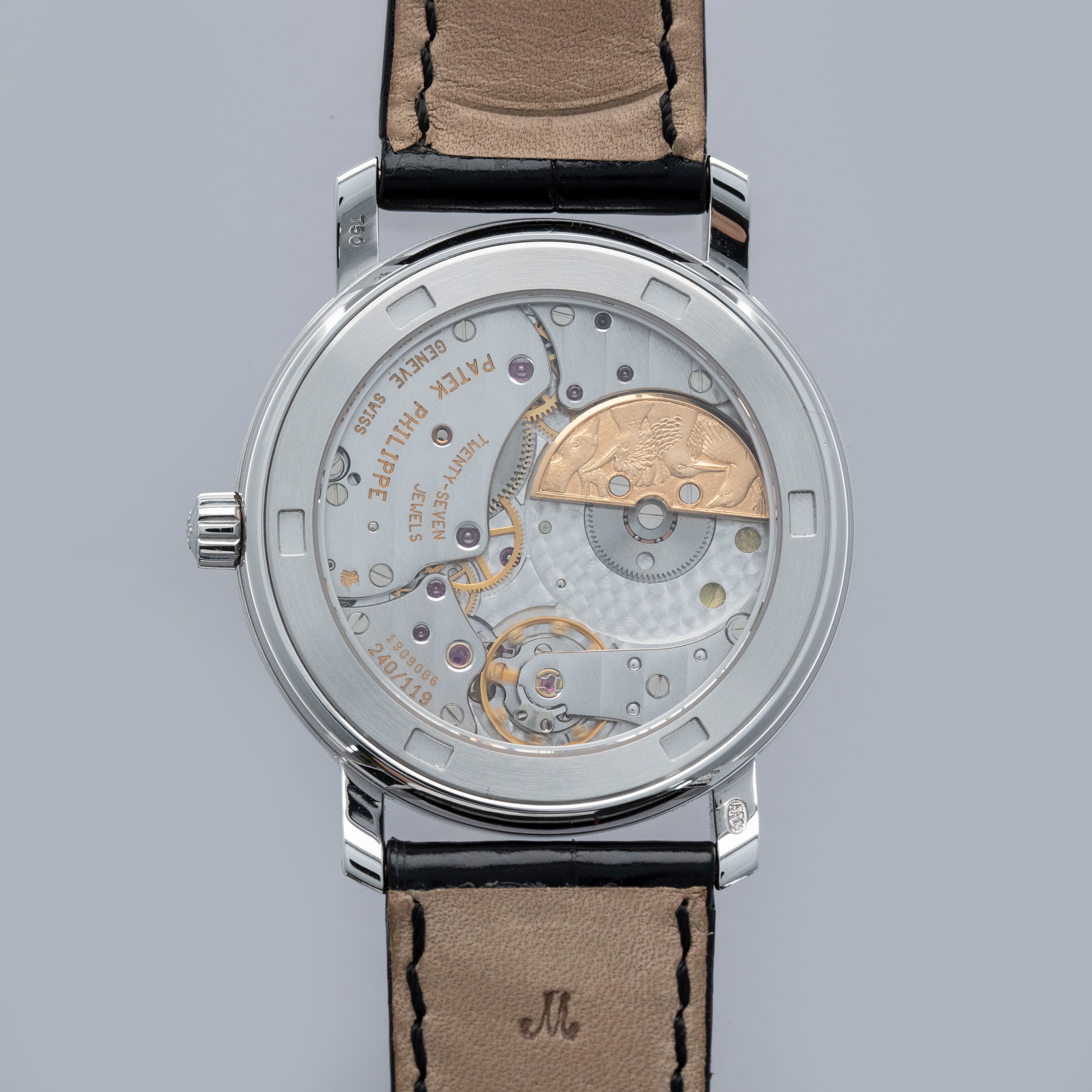 Patek Philippe Calatrava 5075G-015 Cloisonne Enamel Birds of
