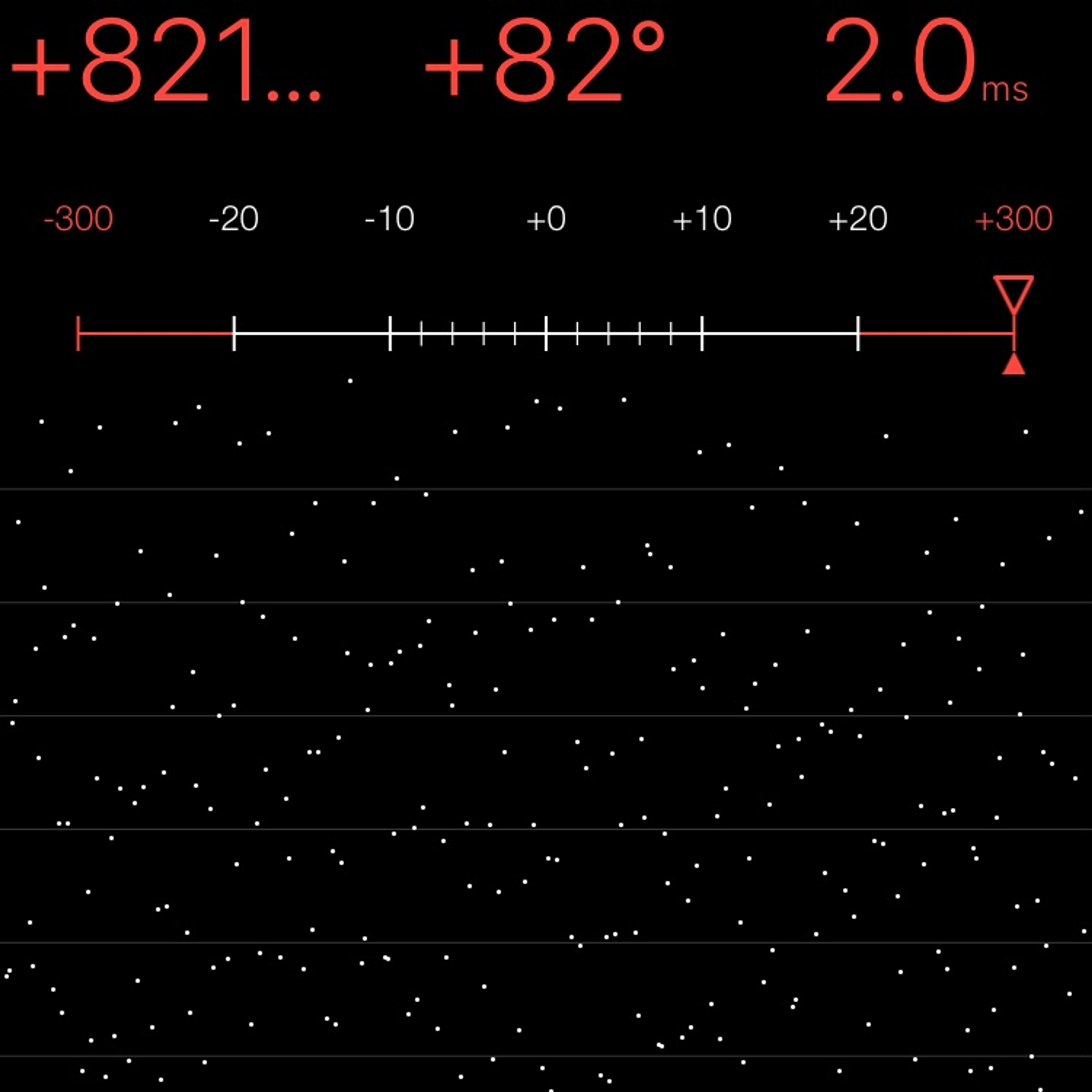 TIMING MACHINE READOUT
