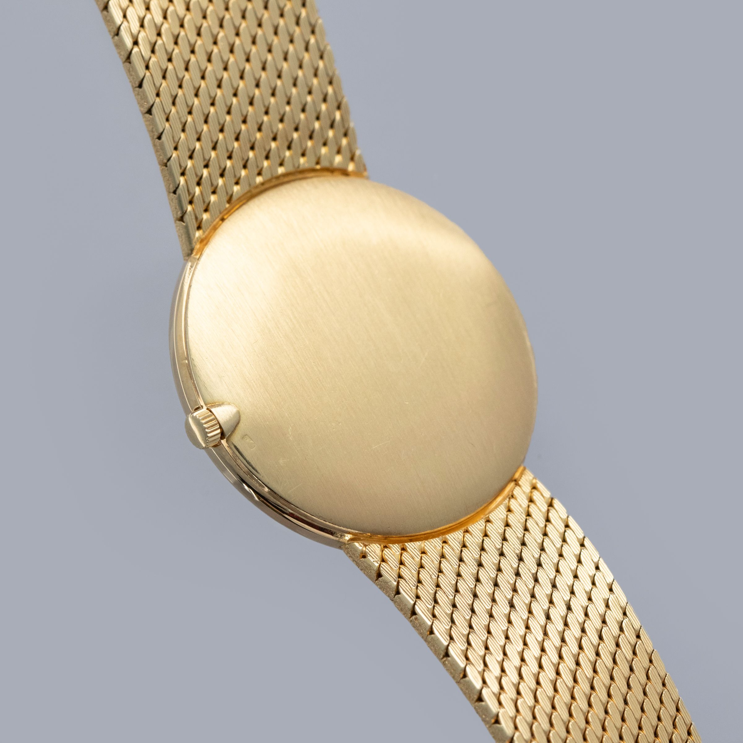 VACHERON CONSTANTIN 7291 P MANUAL WIND INTEGRATED BRACELET LAPIS