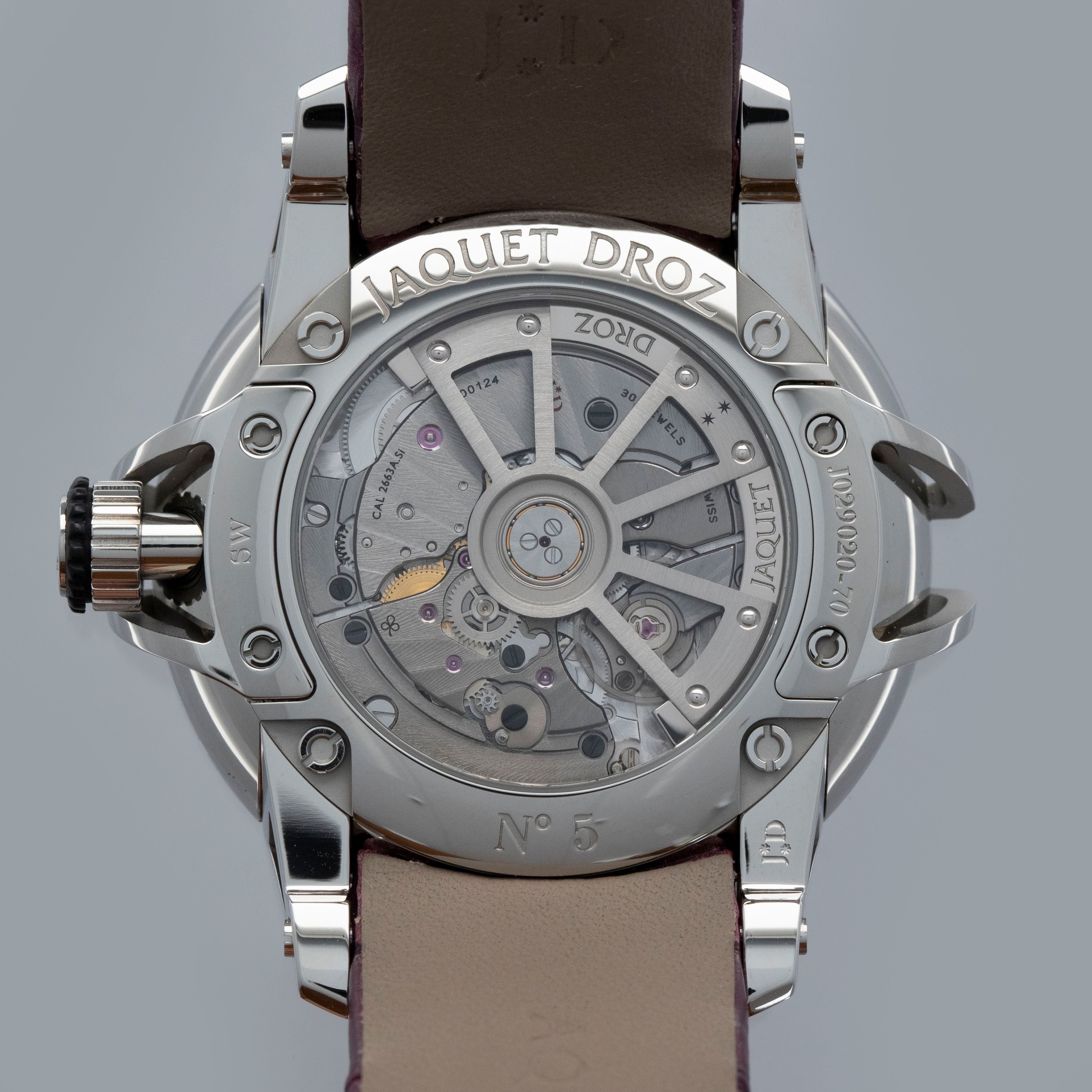 メトシェラ Jaquet-Droz Grande Seconde SW J029020270 MOP Dial Diamond Bezel