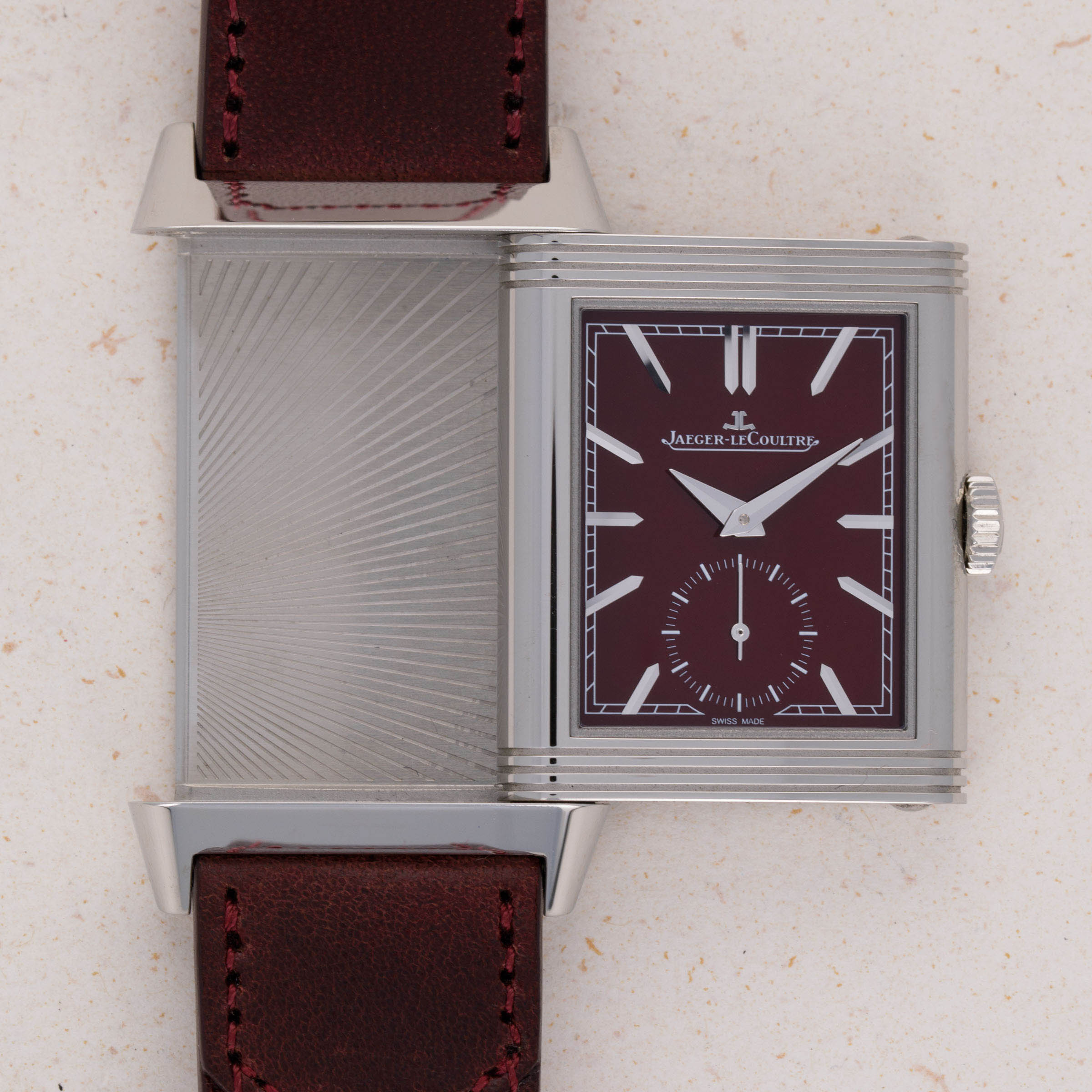 Burgundy reverso discount