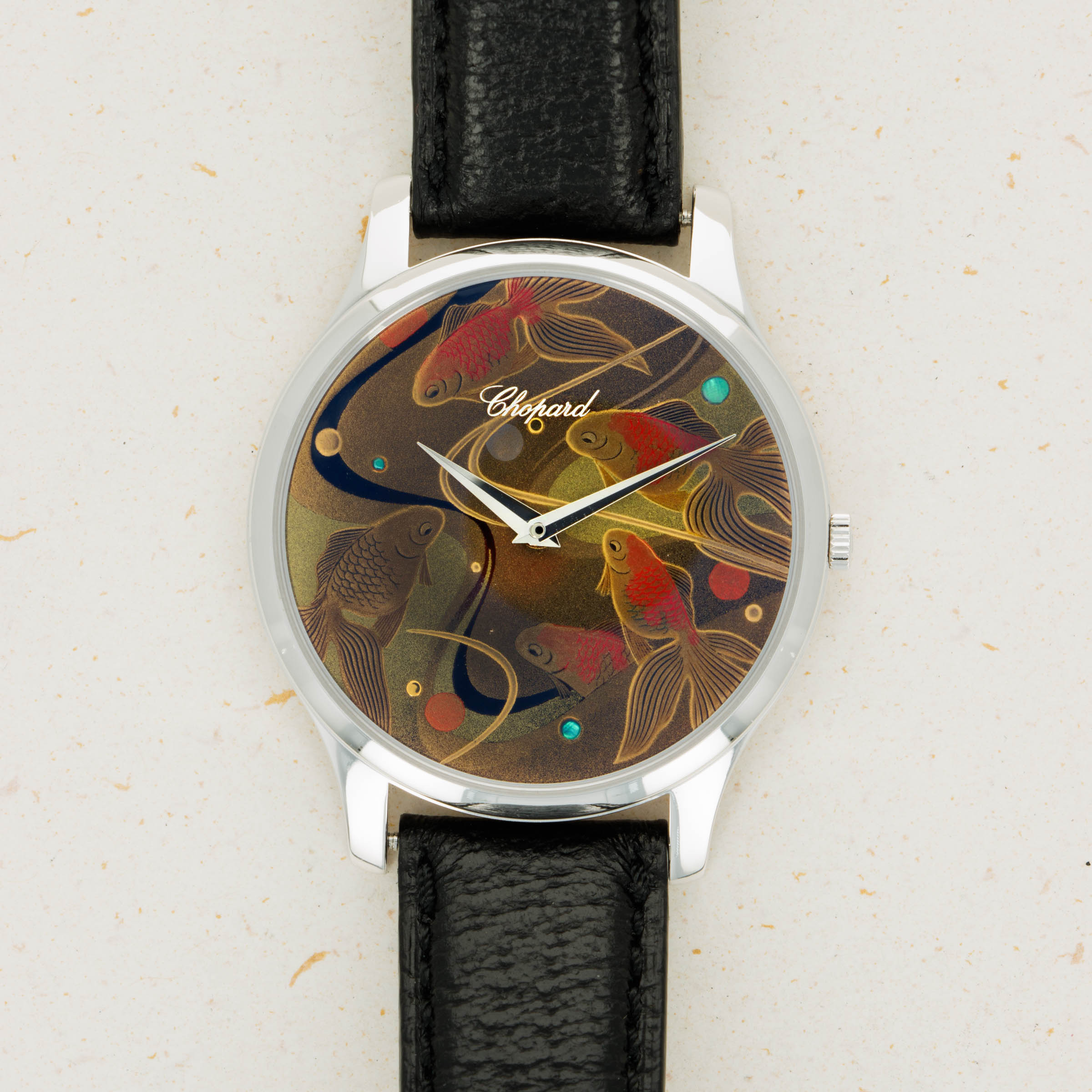 Chopard L.U.C XP Urushi Goldfish 161902 1023 18k WG Auctions