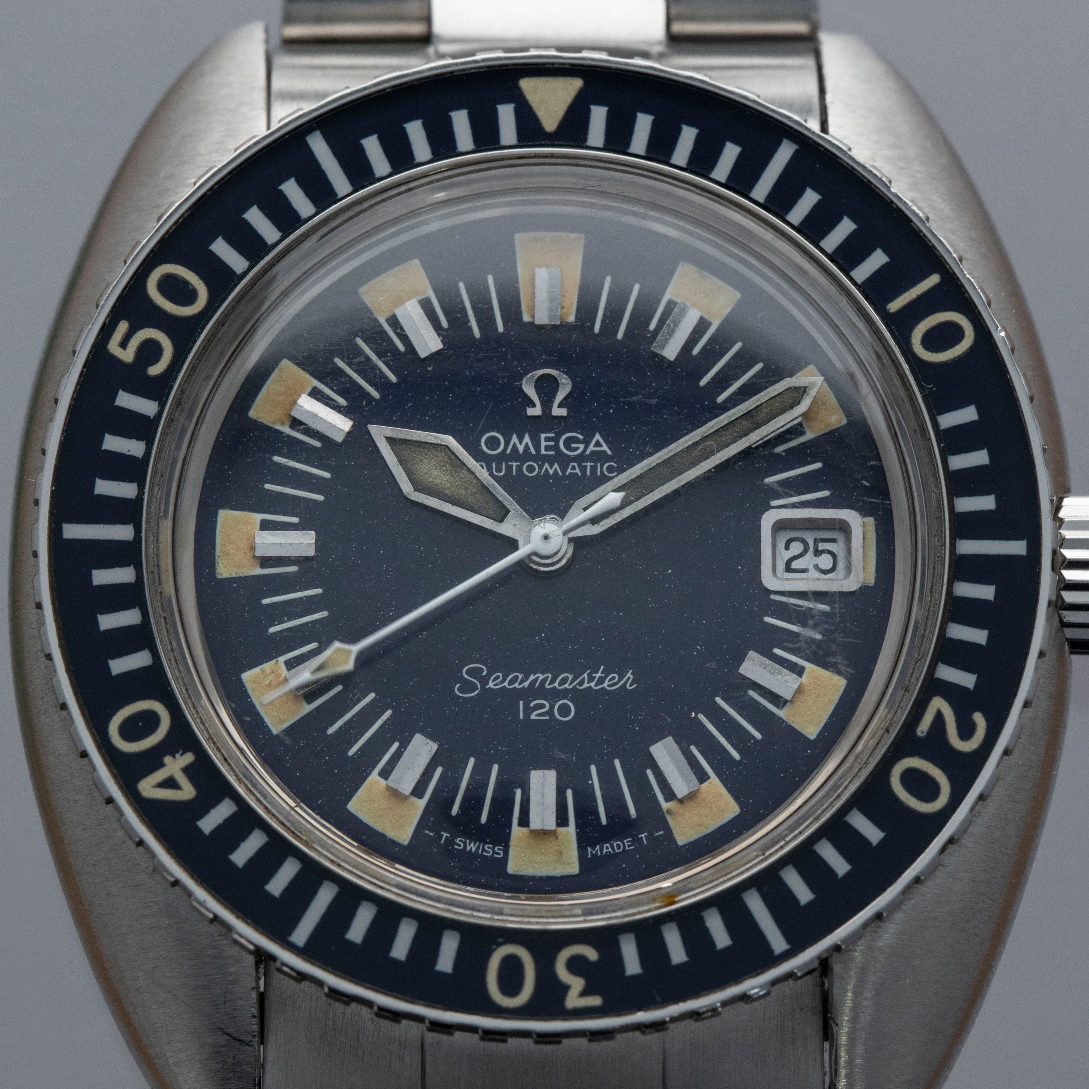 Omega Seamaster 120 166.073.ST Deep Blue | Auctions | Loupe This