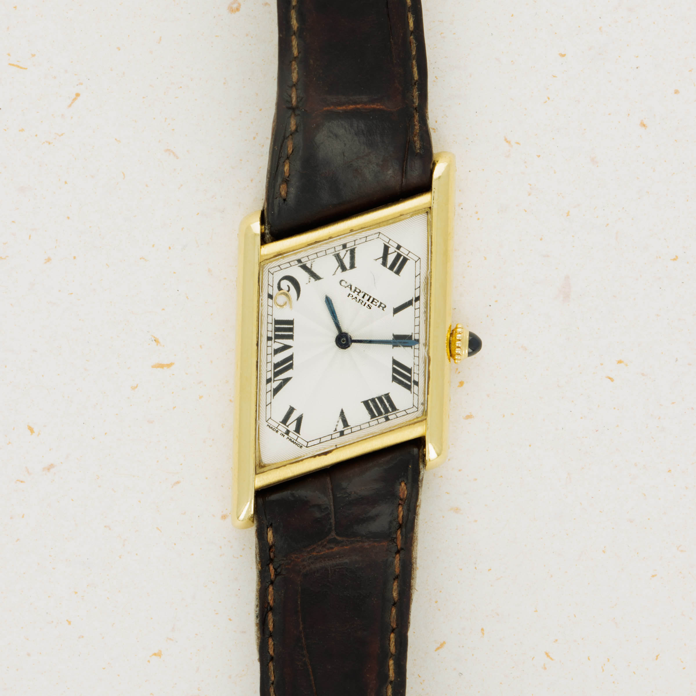 Cartier tank arabic on sale numerals