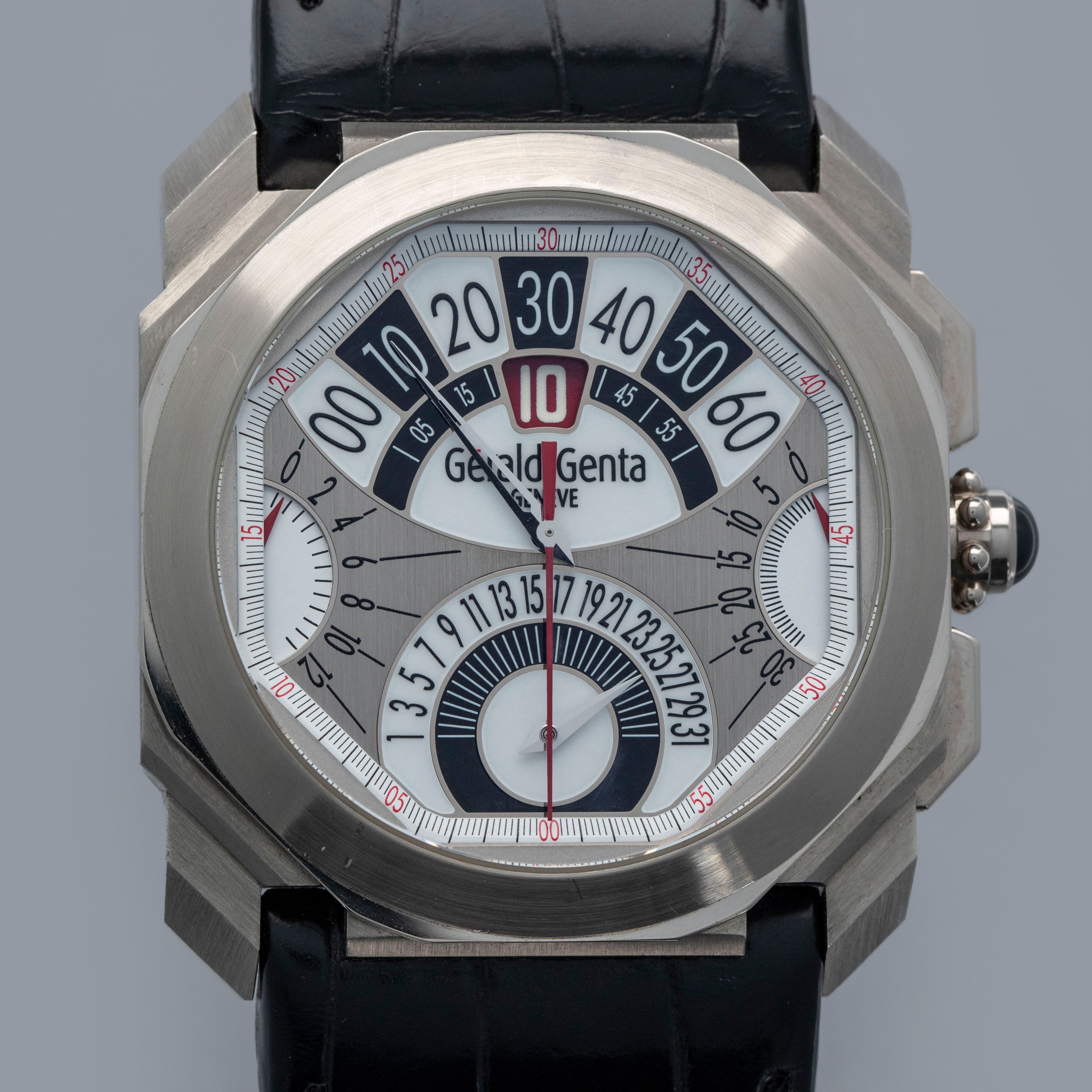 GERALD GENTA OCTO PERPETUAL CHRONO 18K WHITE GOLD | Auctions