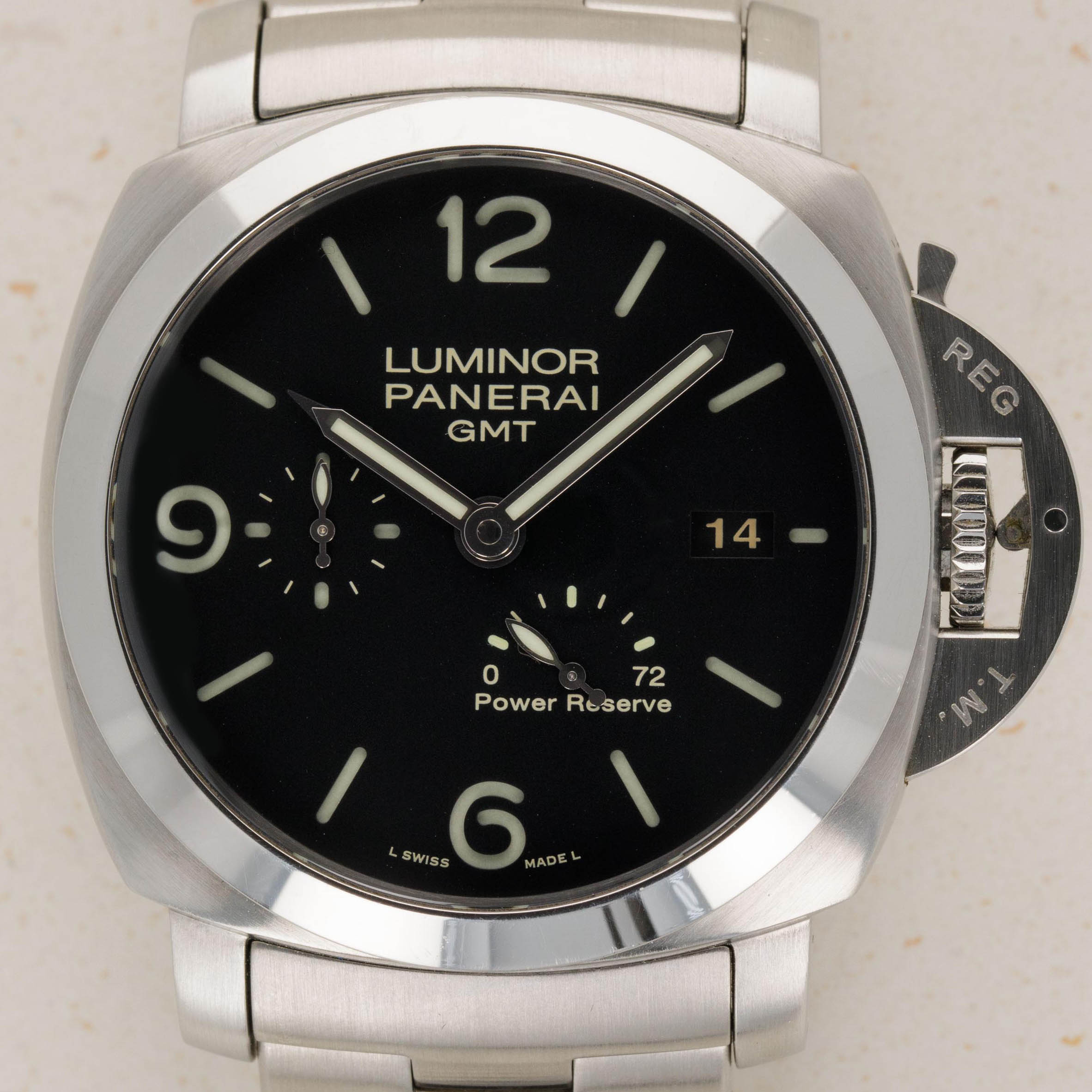 Panerai Luminor 1950 3 Days GMT Power Reserve PAM00347 Auctions