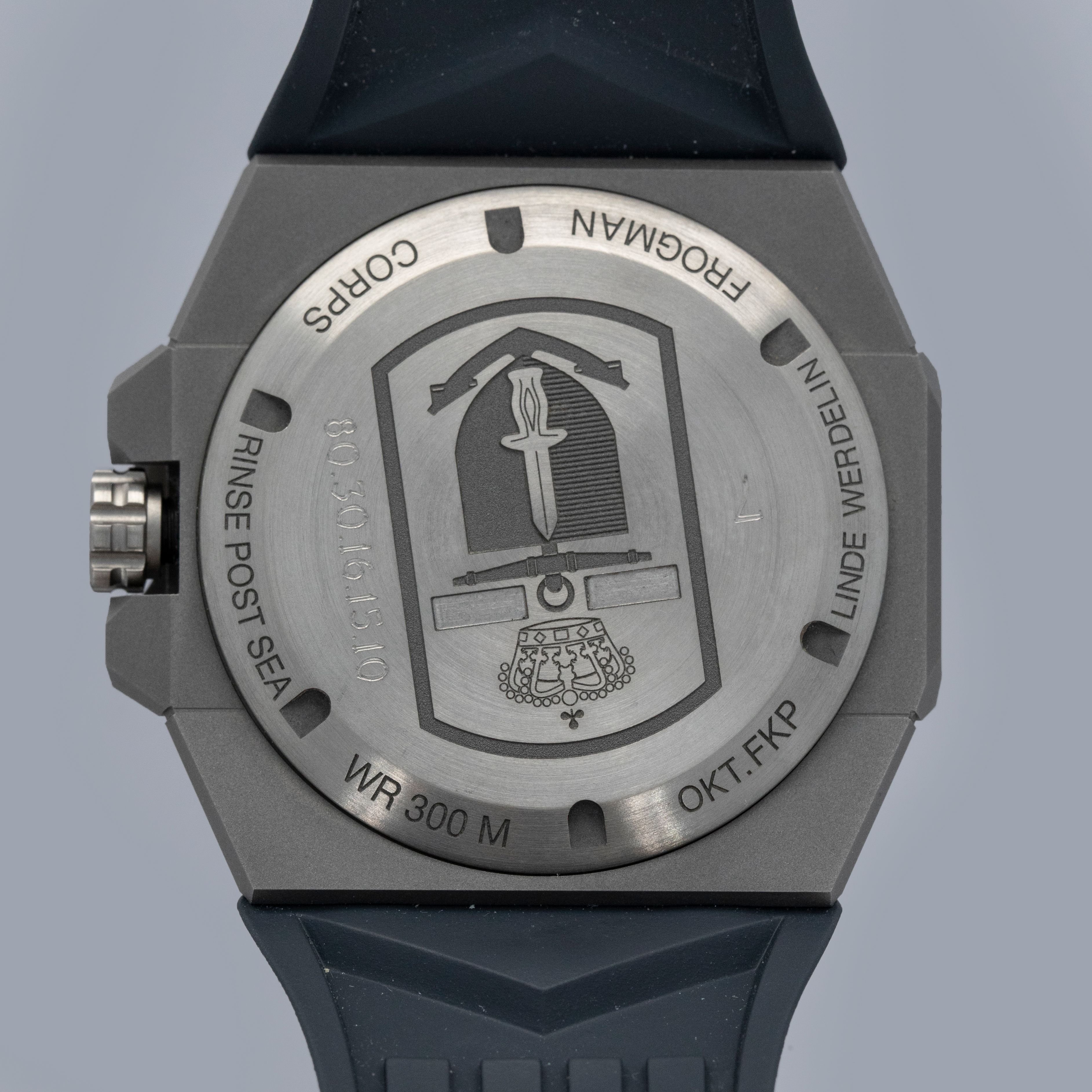 Linde Werdelin Oktopus Frogman Danish Military Ceramic and