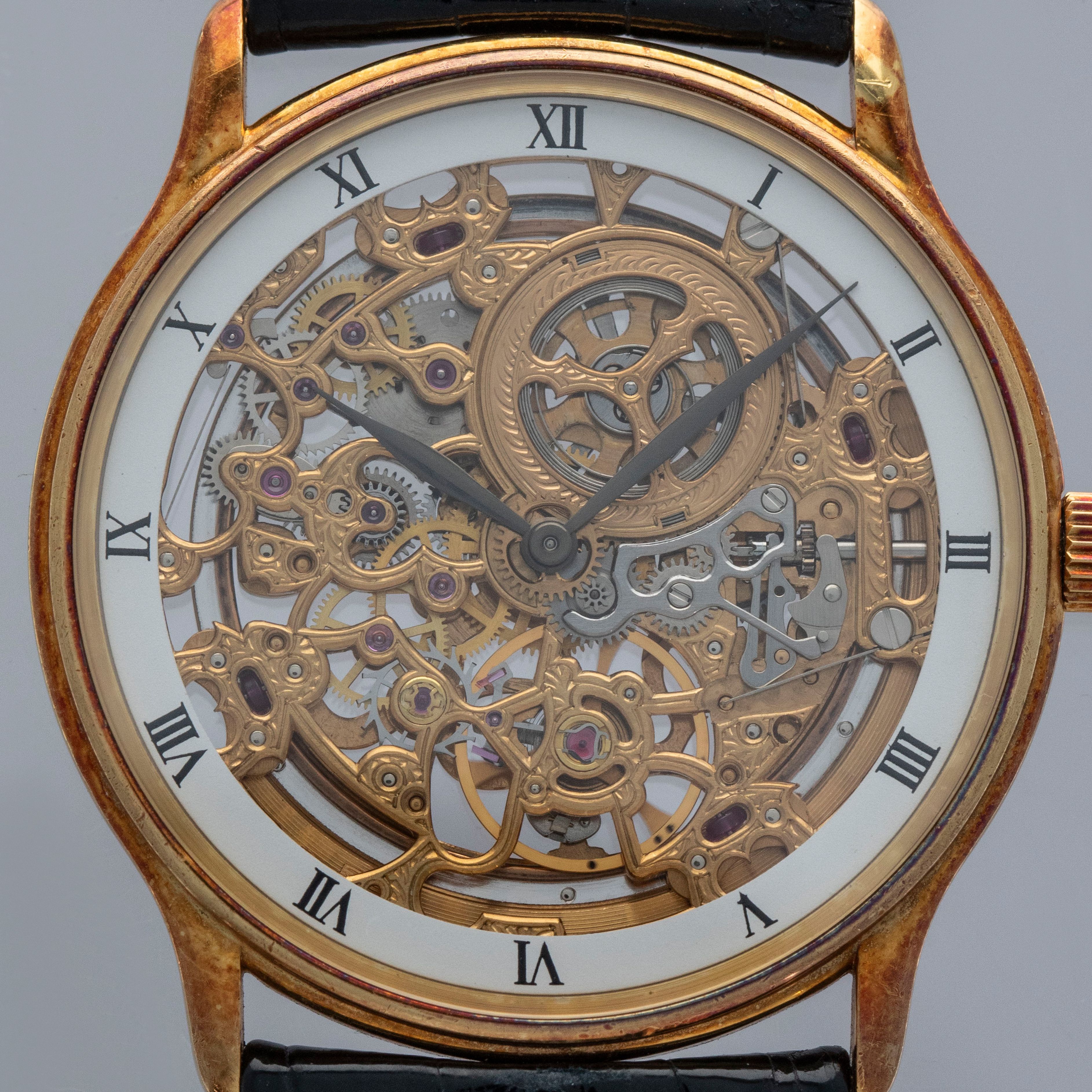 Audemars Piguet Classic Skeleton Automatic 14232BA 18k YG