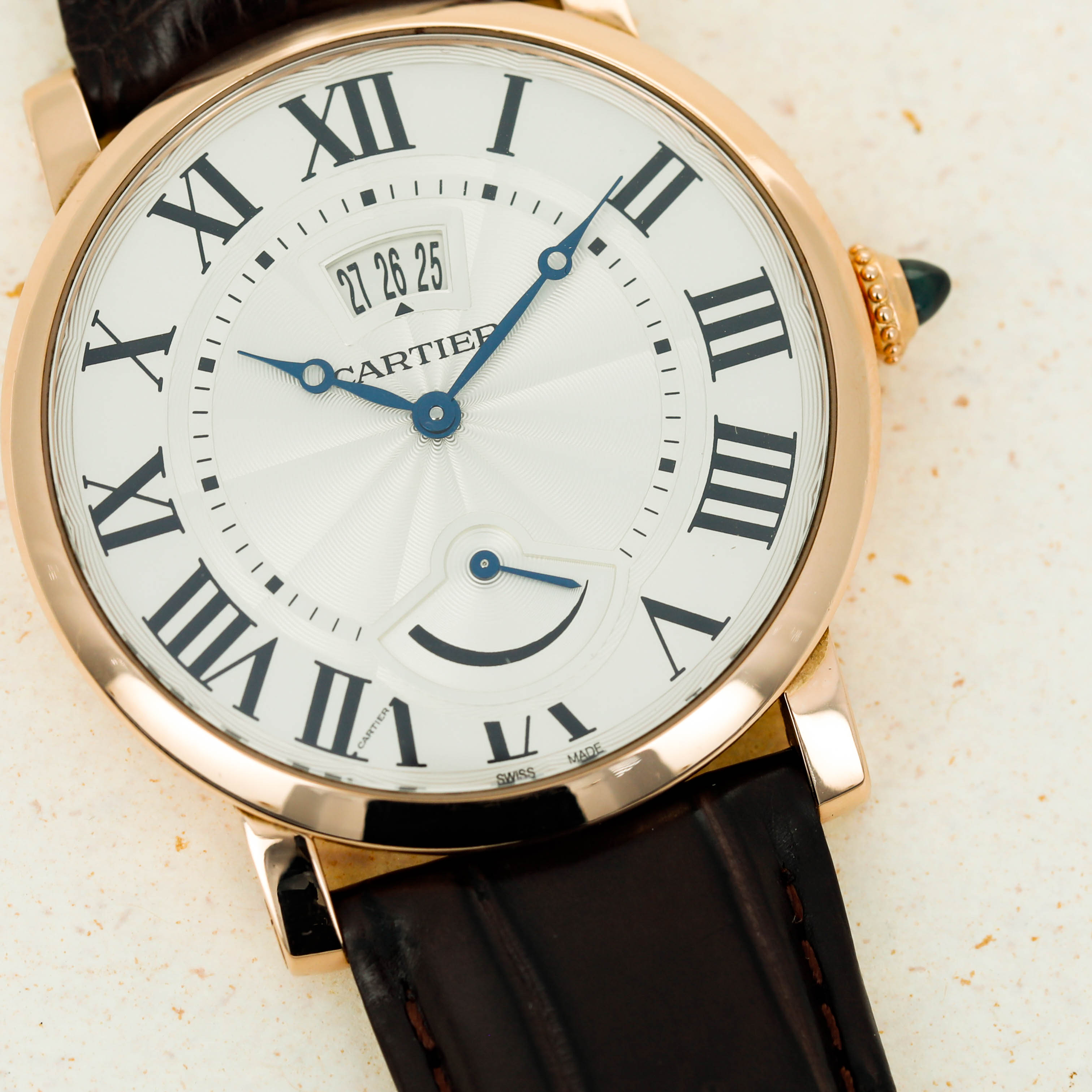 Cartier Rotonde de Cartier Calendar Power Reserve 18k RG W1556252