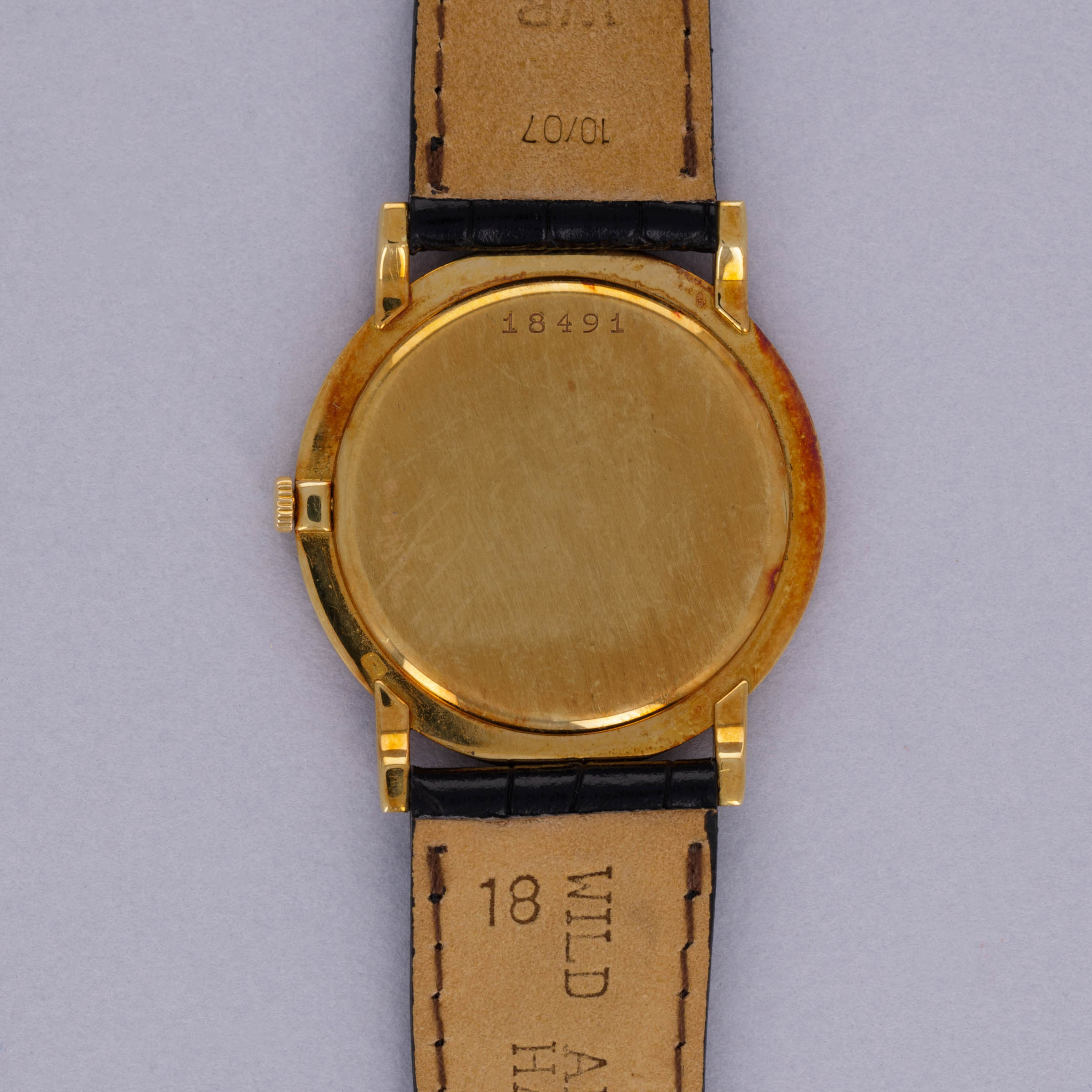 Audemars Piguet Thin Manual Wind 5043BA 18k YG | Auctions | Loupe This