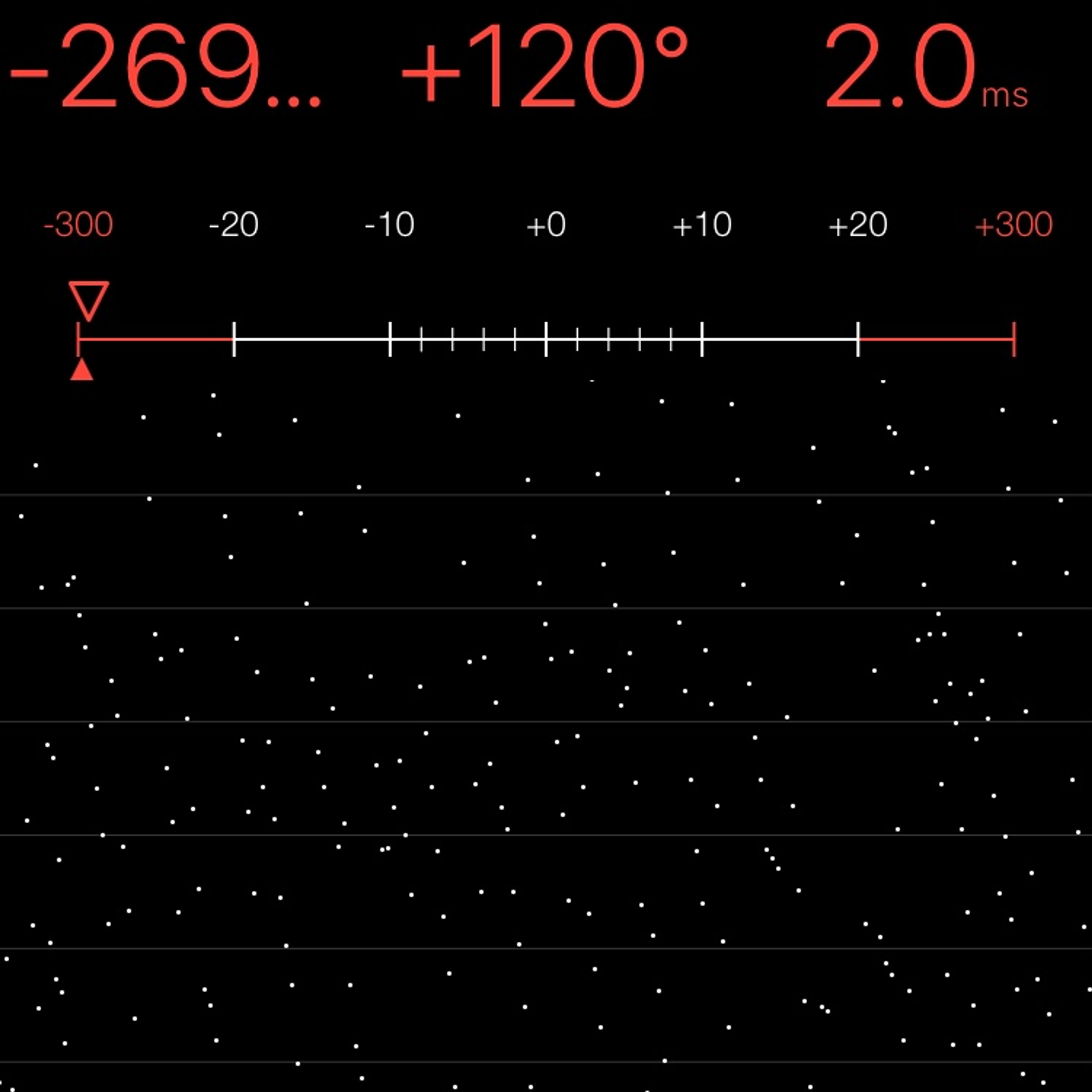 TIMING MACHINE READOUT
