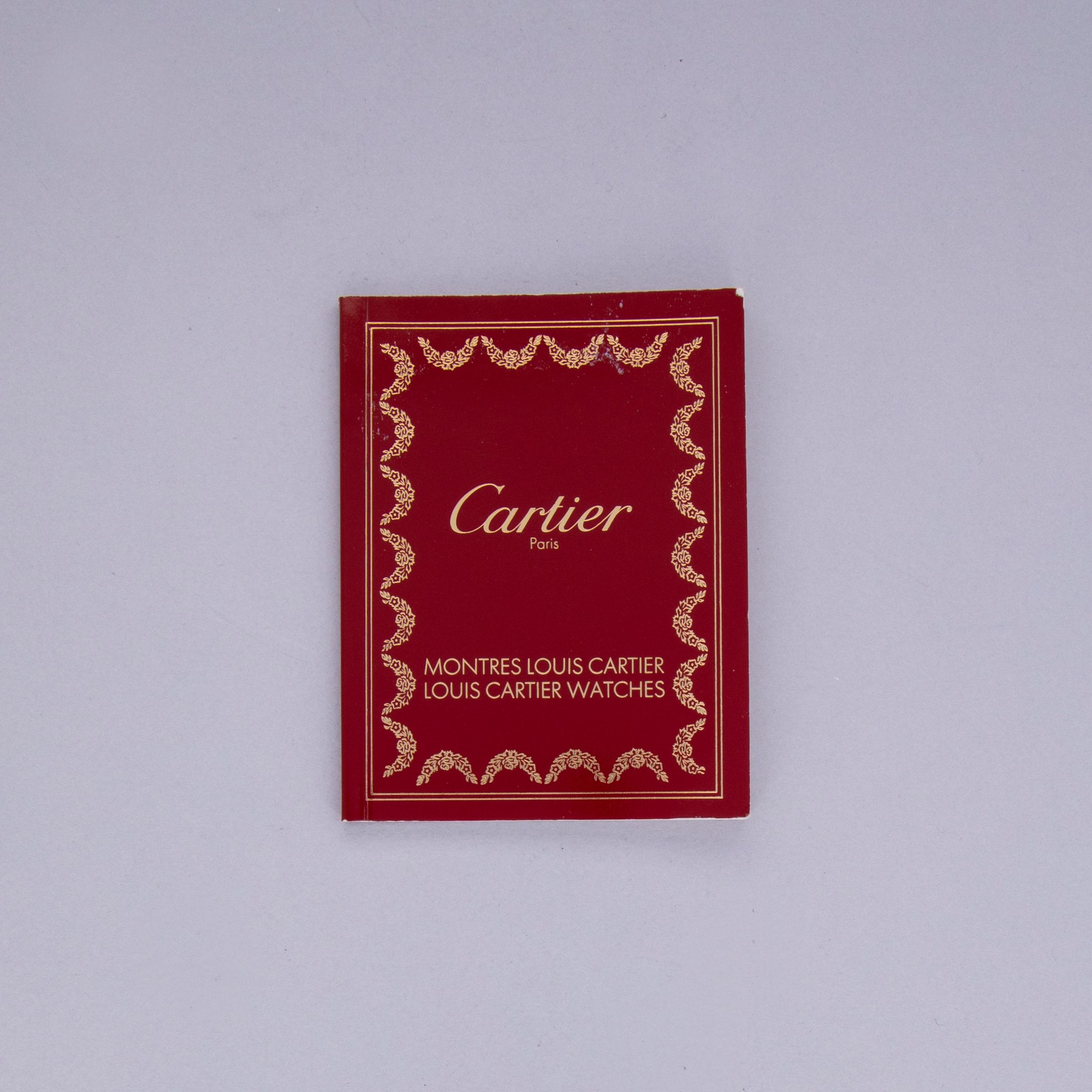 Cartier Santos Dumont 1575 Platinum Salmon Dial Limited Edition