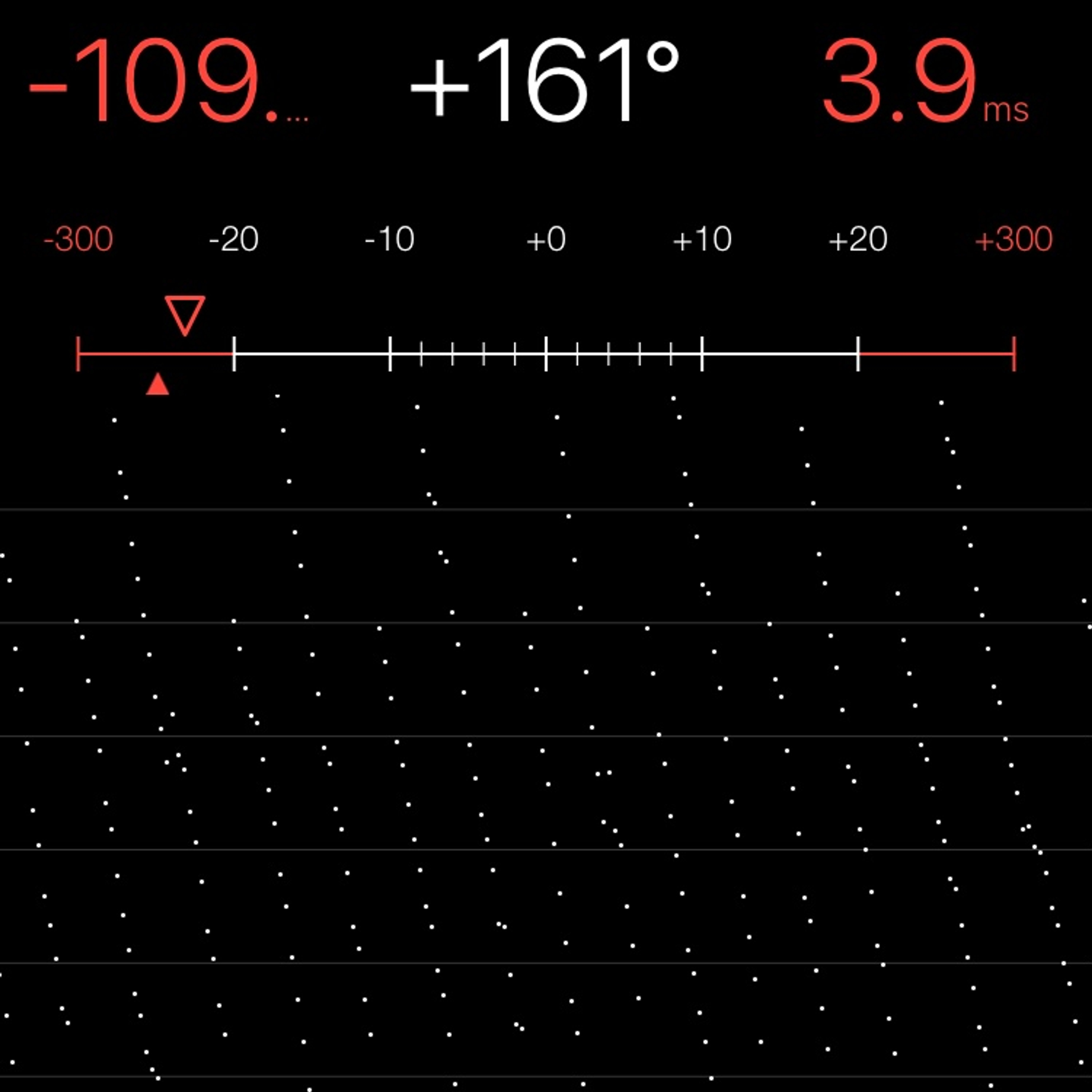 TIMING MACHINE READOUT