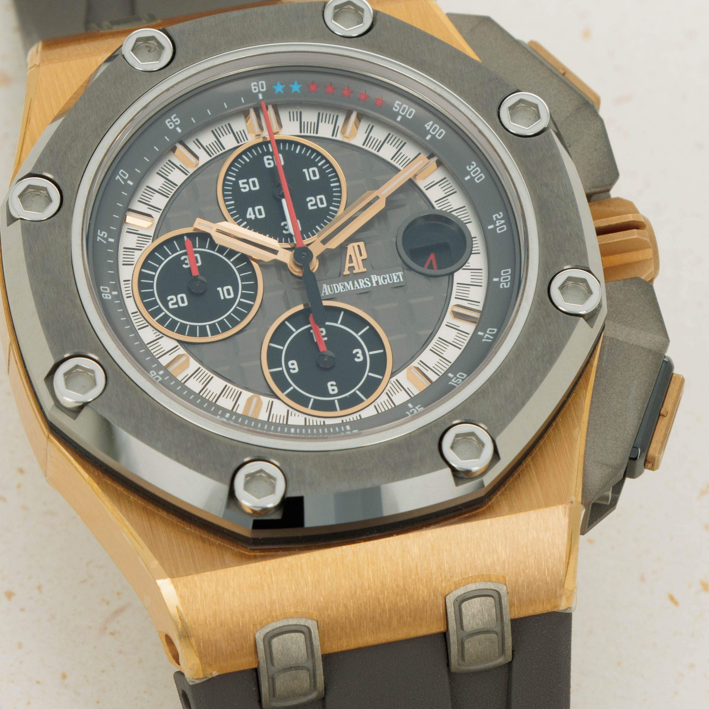 Ap michael schumacher rose gold hotsell