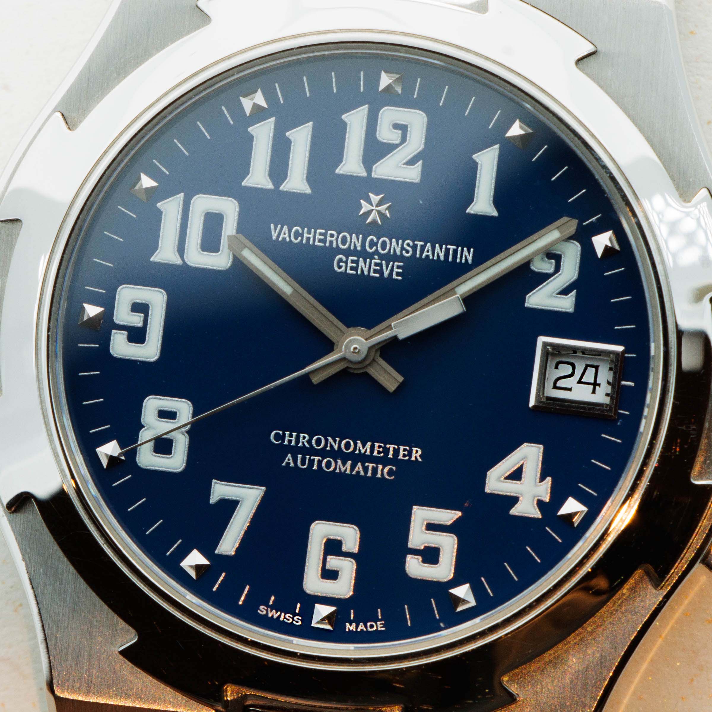 Vacheron Constantin Overseas 42042 Blue Arabic Dial Auctions