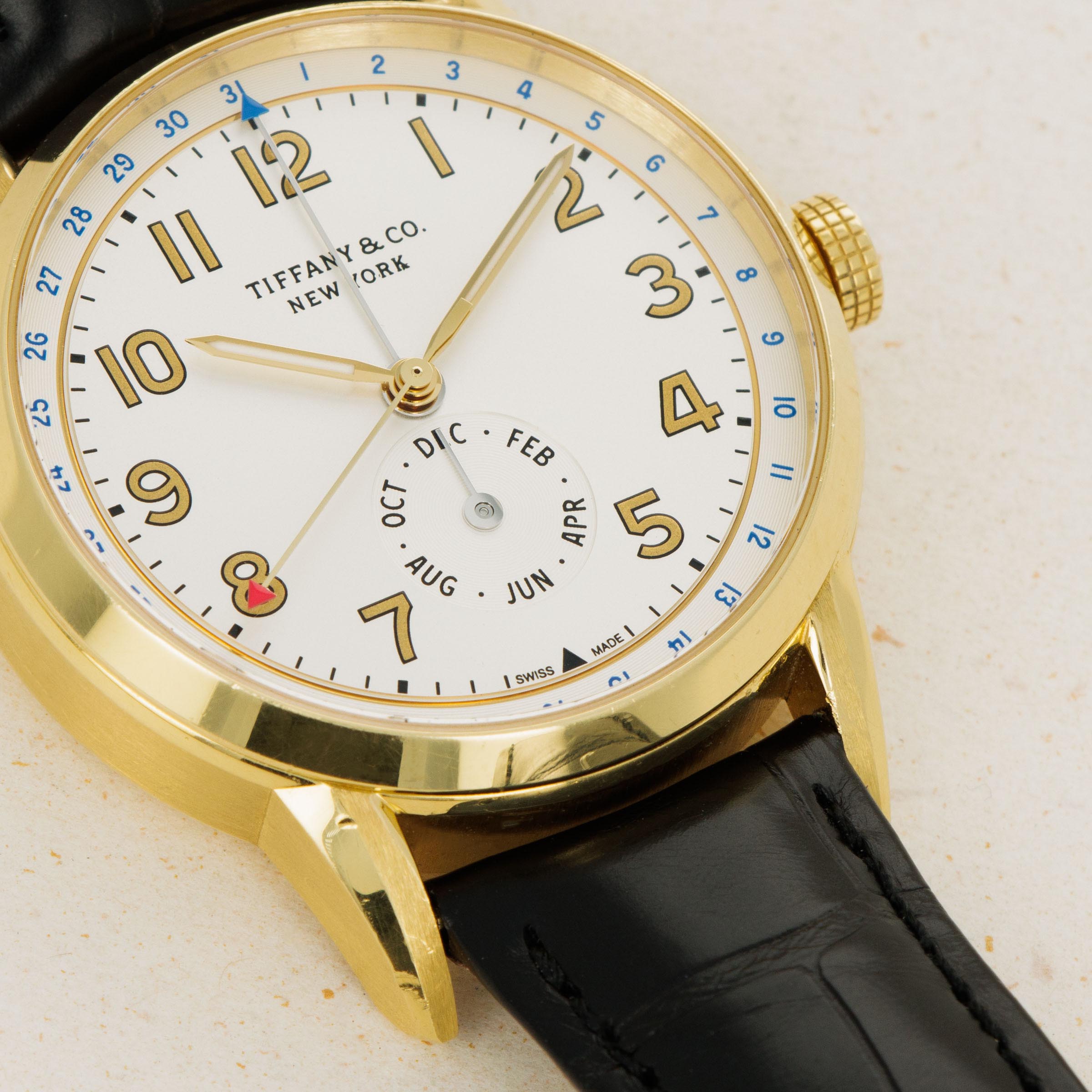 Tiffany & Co. CT60 Calendar 18K YG | Auctions | Loupe This