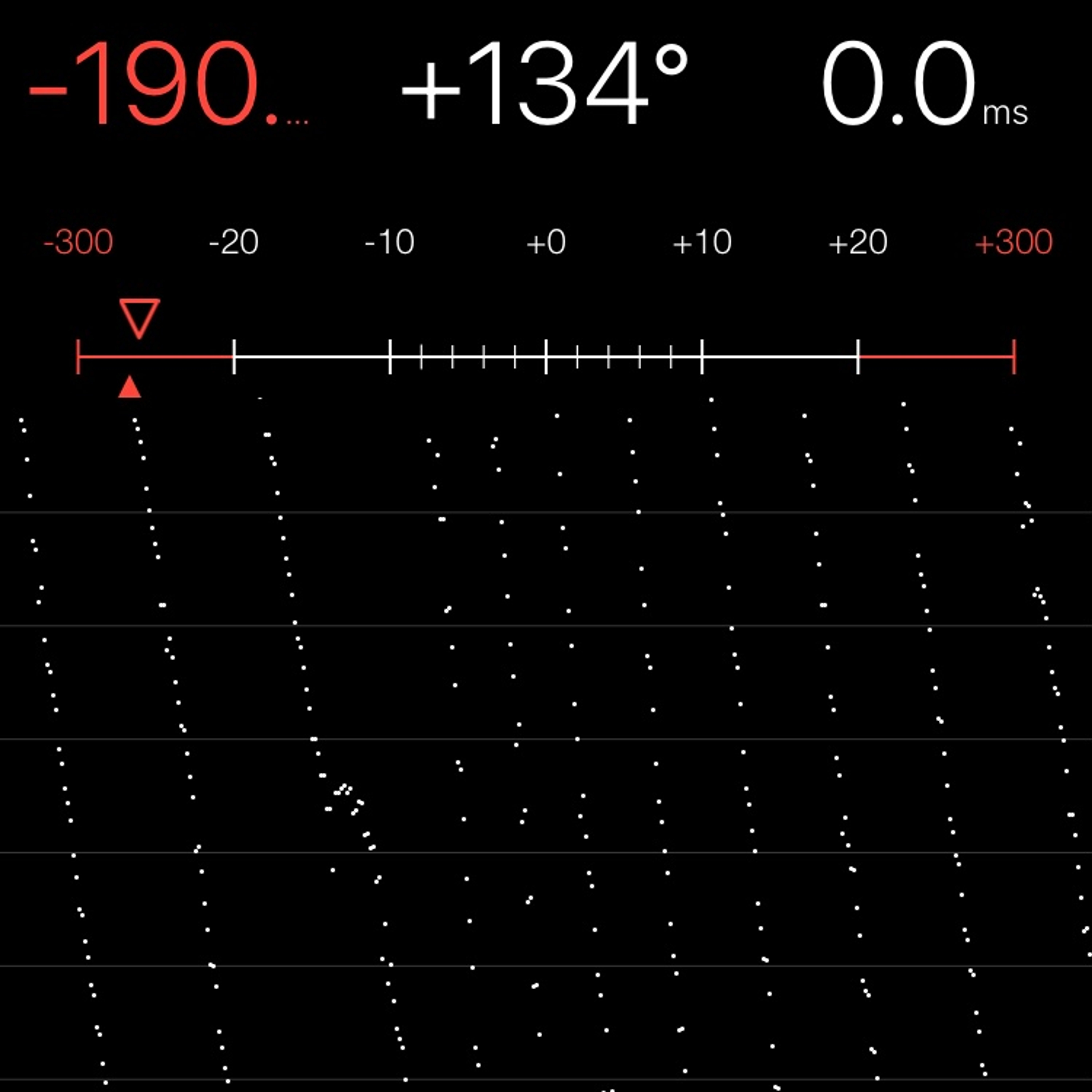 TIMING MACHINE READOUT