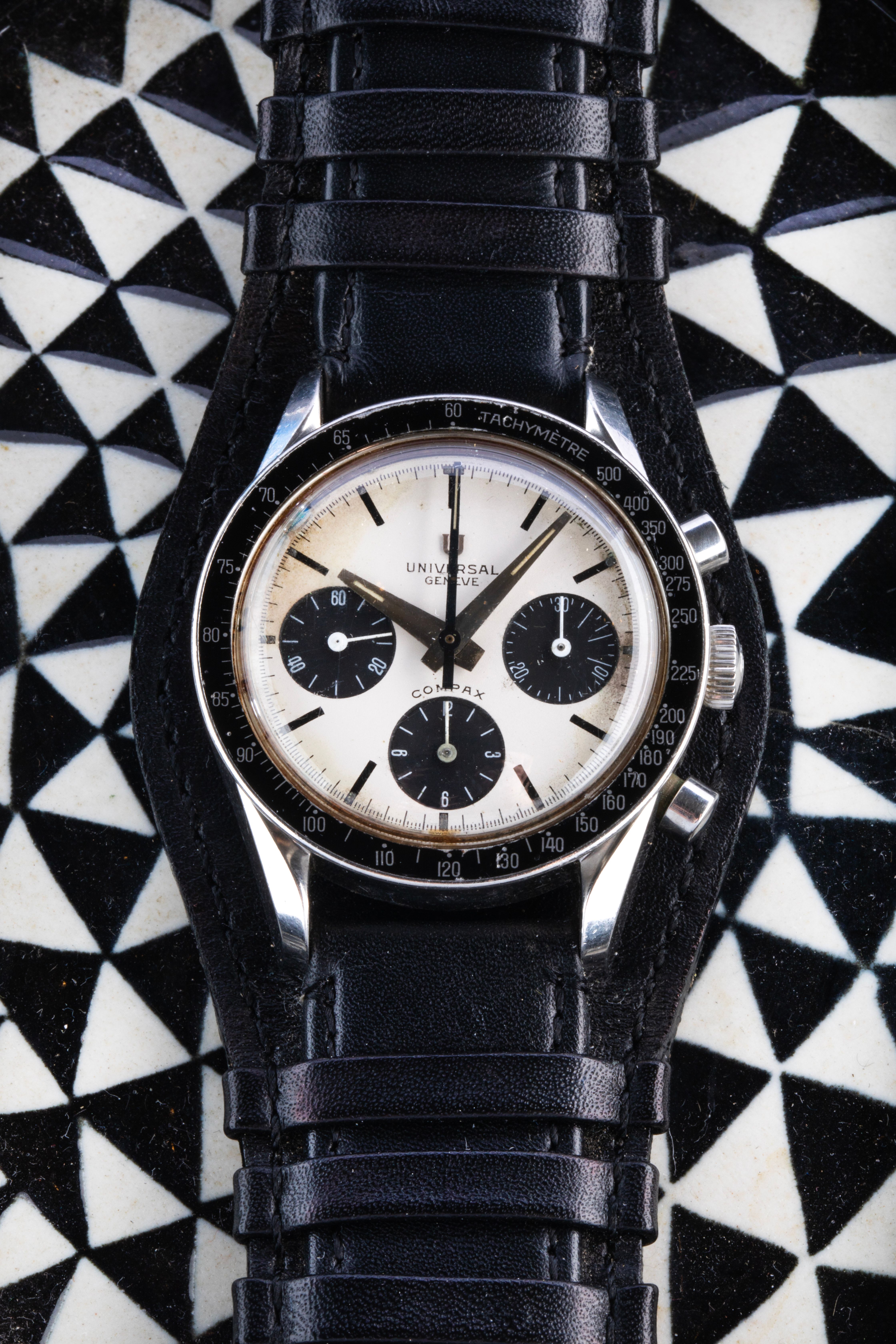 Universal Geneve Compax Chronograph 885103/02 Nina Rindt MK 1