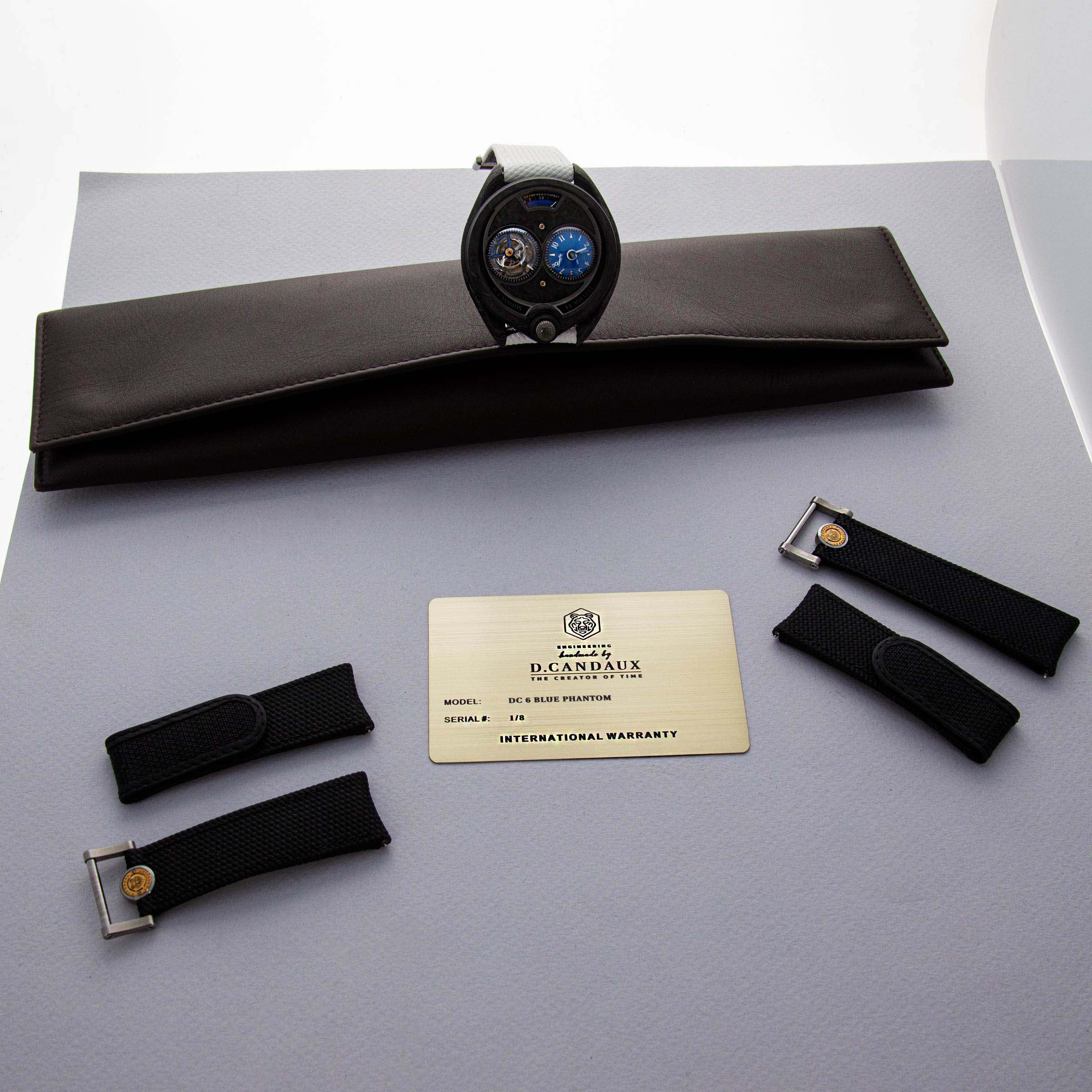 D. Candaux DC6 Blue Phantom Piece Unique for Alexander Zverev