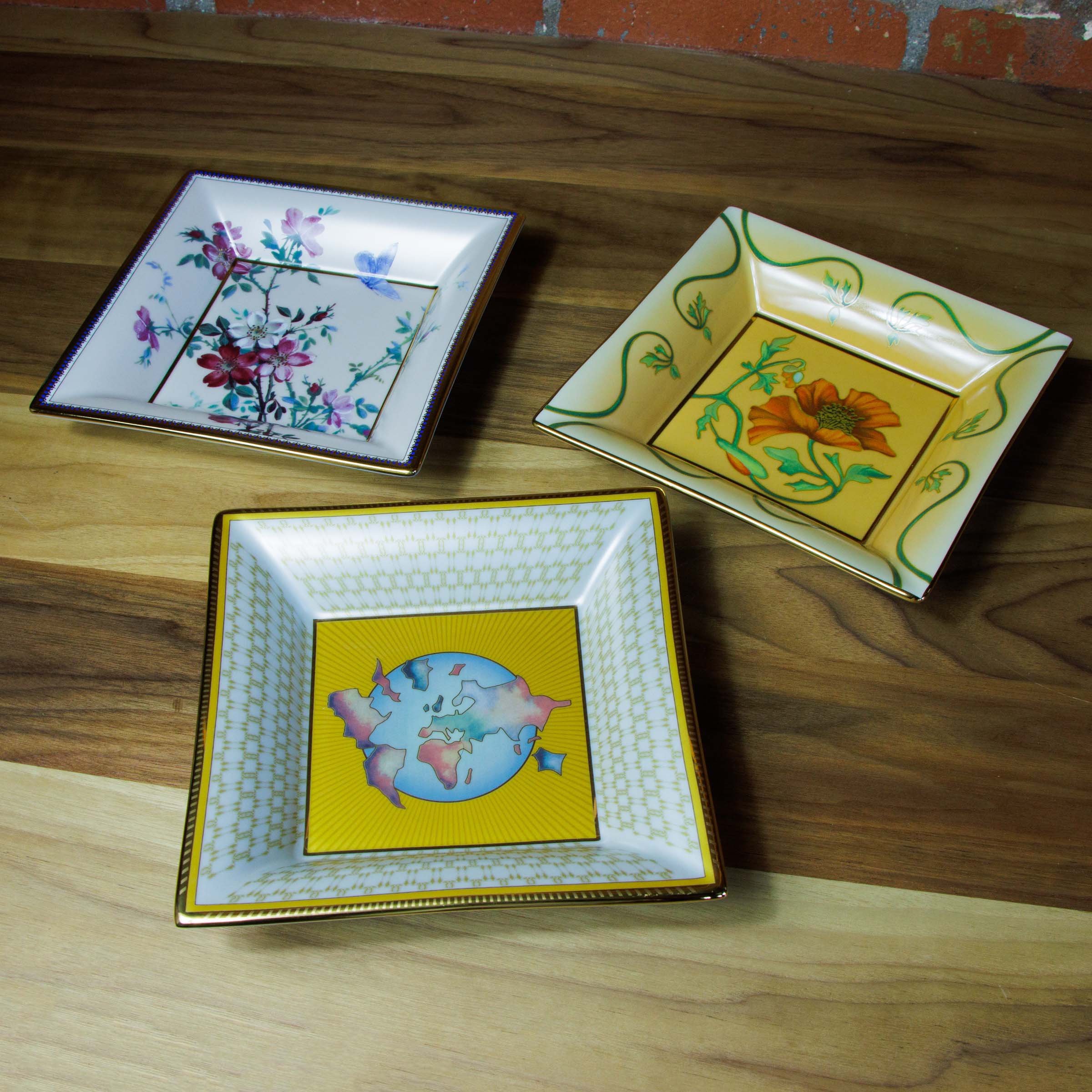 Patek Philippe Lot of Six Limoges Commemorative Porcelain Dishes