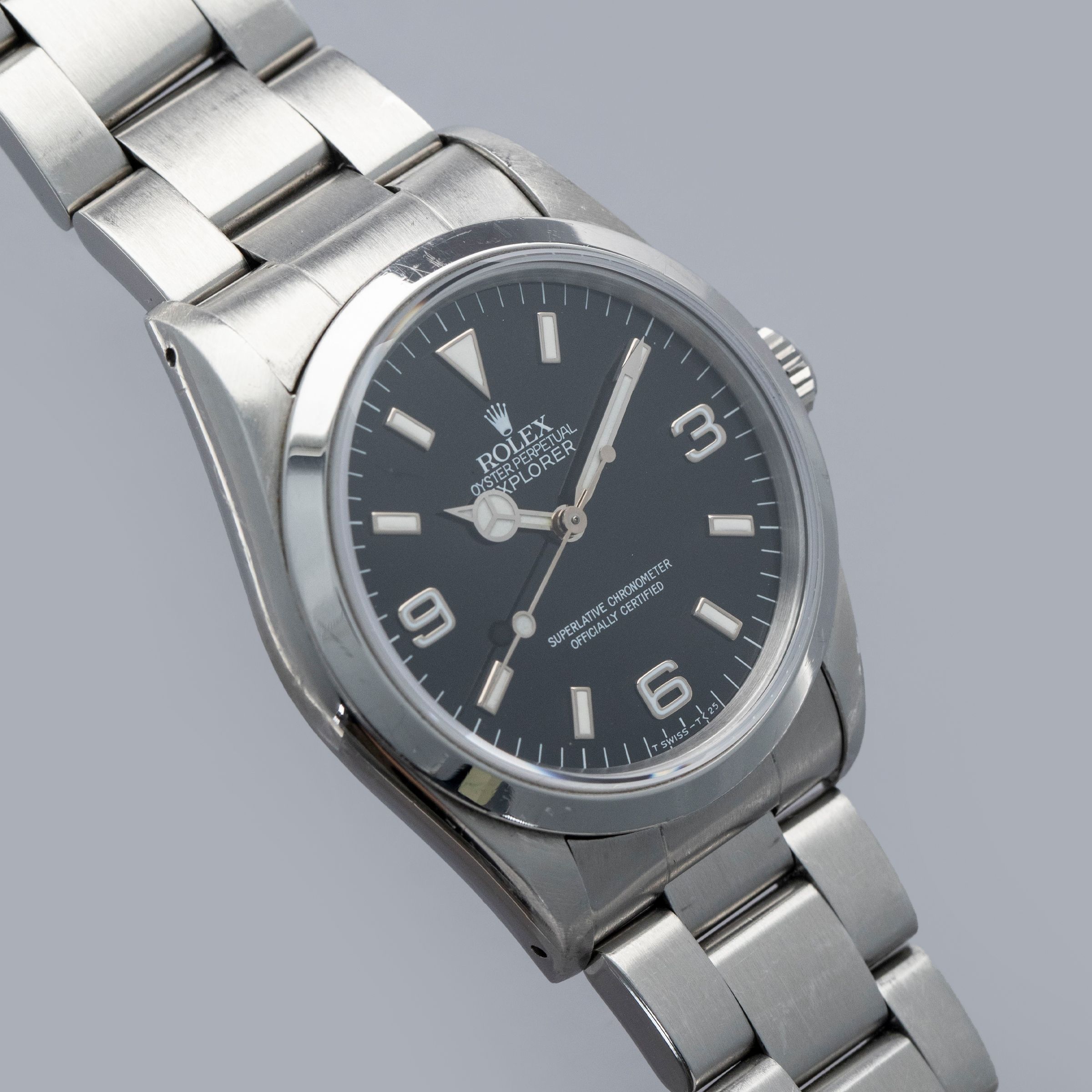 Rolex Explorer I 14270 Box and Papers | Auctions | Loupe This