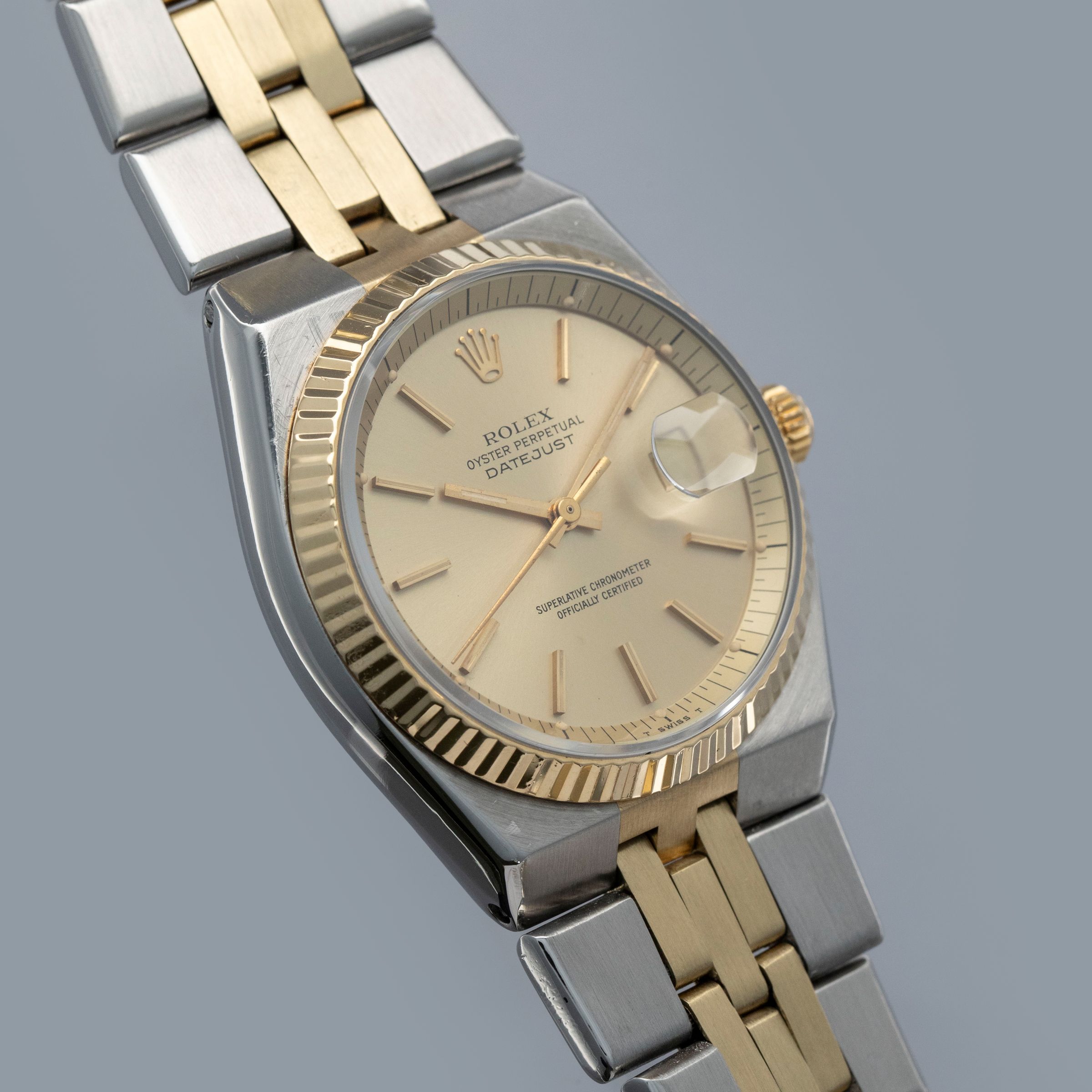 Rolex Oyster Perpetual Datejust 1630 Two-Tone | Auctions | Loupe This