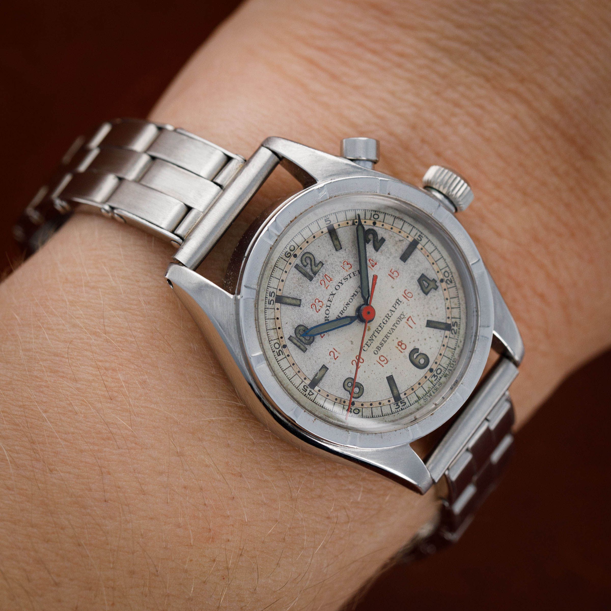 Rolex Centregraph Chronograph 3462 Observatory Chronometer Mirror
