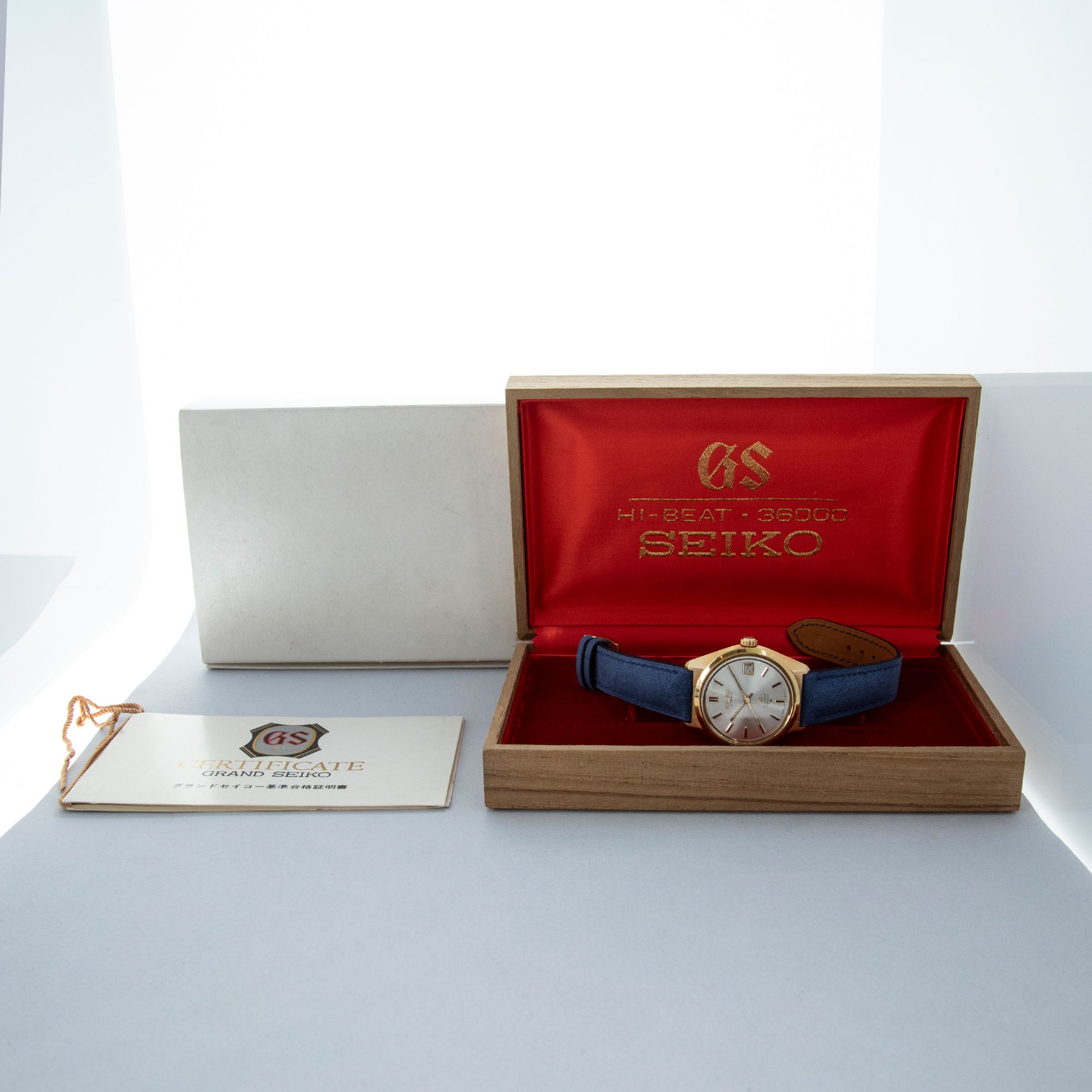 Grand Seiko 61GS 6145-8000 18k YG Box and Papers | Auctions