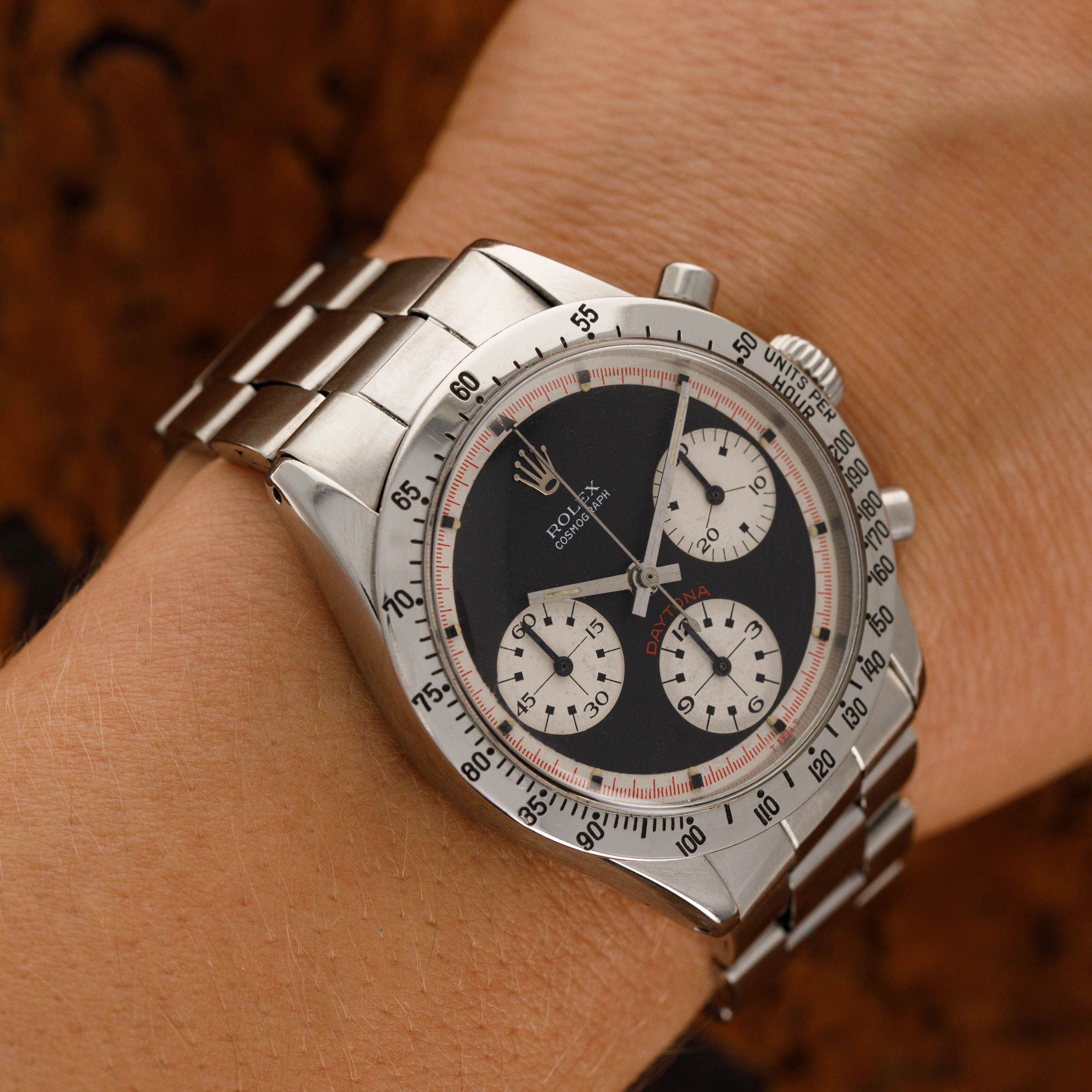 Rolex Daytona 6262 Three Color Black Paul Newman Dial | Auctions