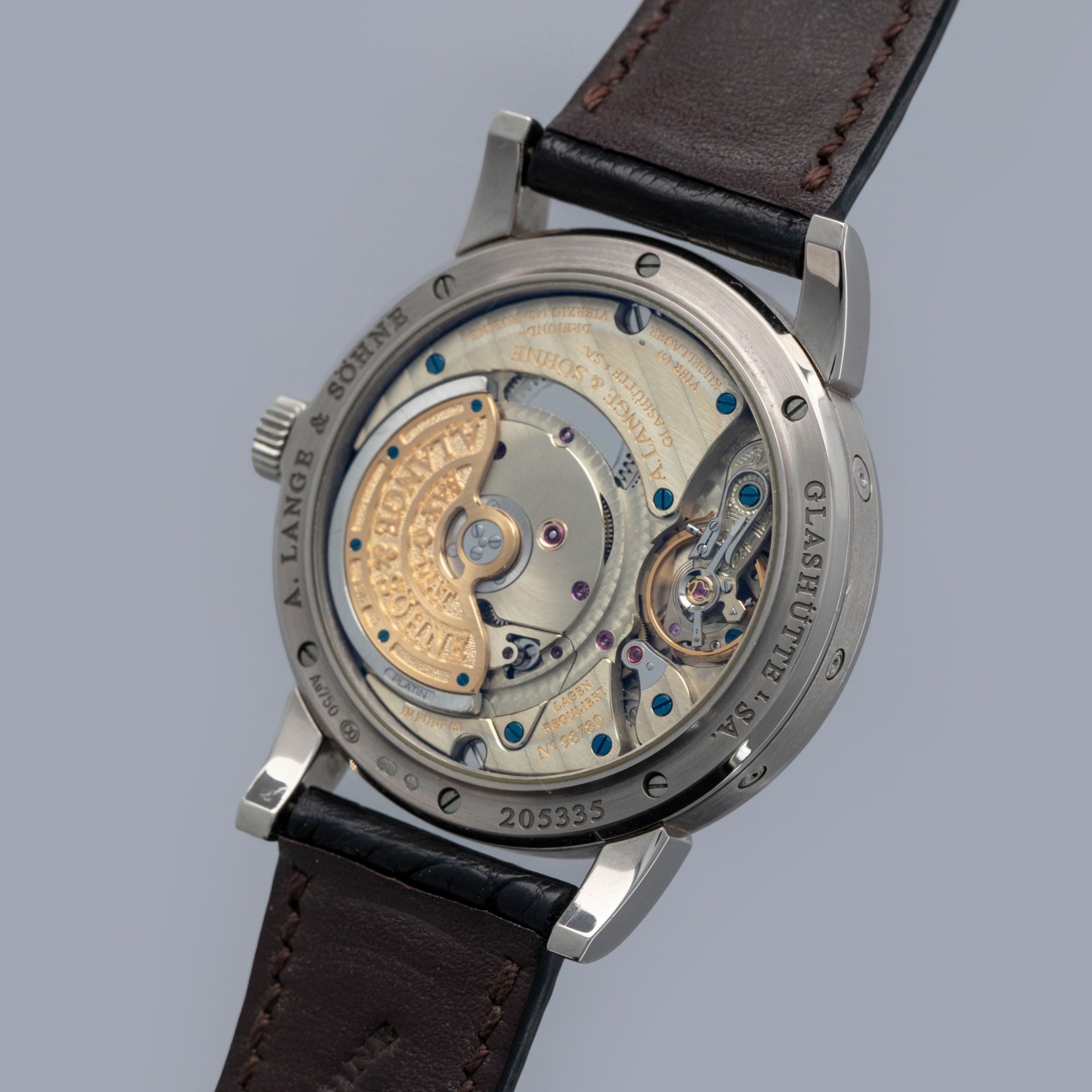 A. Lange & Sohne Saxonia Annual Calendar 330.026 18k WG | Auctions